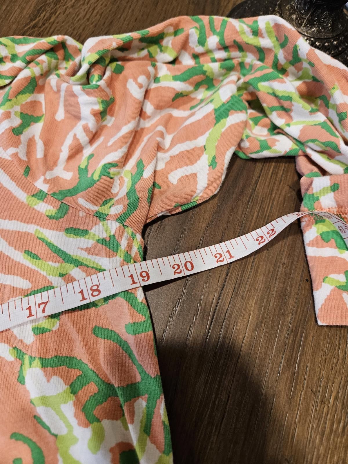 Designer Crown & Ivy Beach Vacation Coral Print Dress Size M / US 6-8 / IT 42-44 - 5 Thumbnail