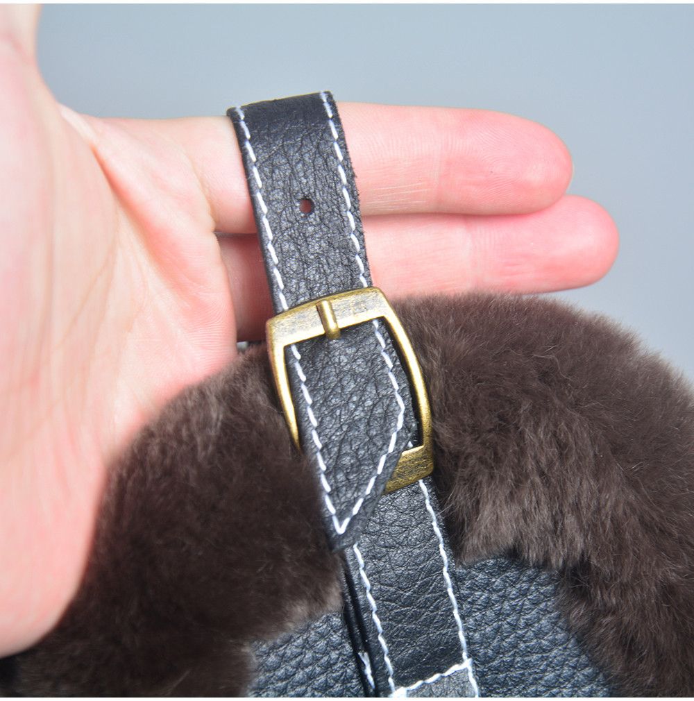 Other Nature Rex Rabbit Fur Bomber Hat Size ONE SIZE - 5 Thumbnail