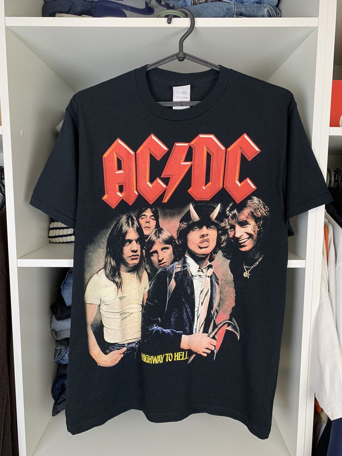 Band Tees Vintage AC DC Highway To Hell T-Shirt Size US M / EU 48-50 / 2 - 1 Thumbnail