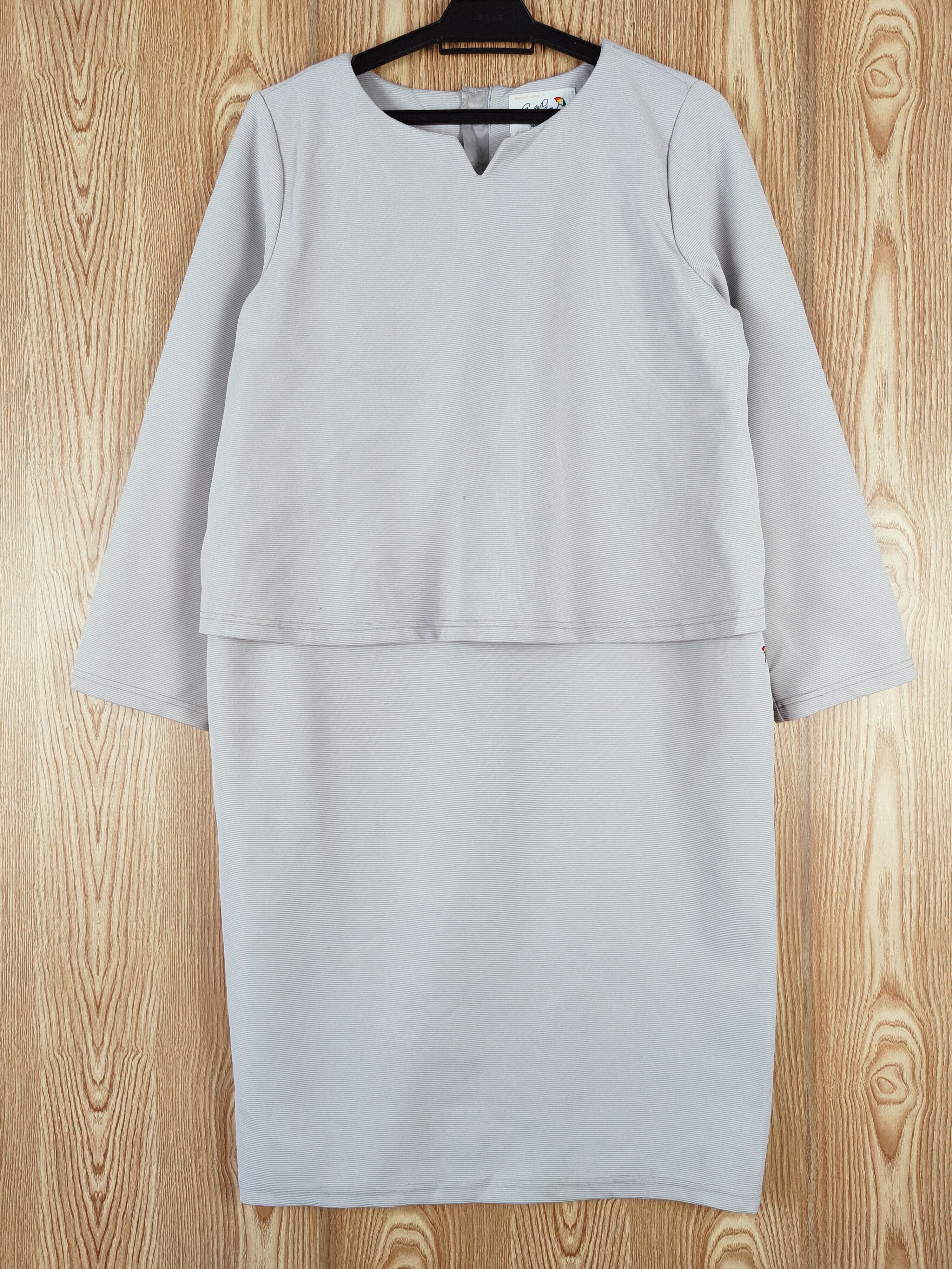 Japanese Brand × Vintage Super Vintage 💥 Arnold Palmer Gray Midi Dresses Size S / US 4 / IT 40 - 1 Thumbnail