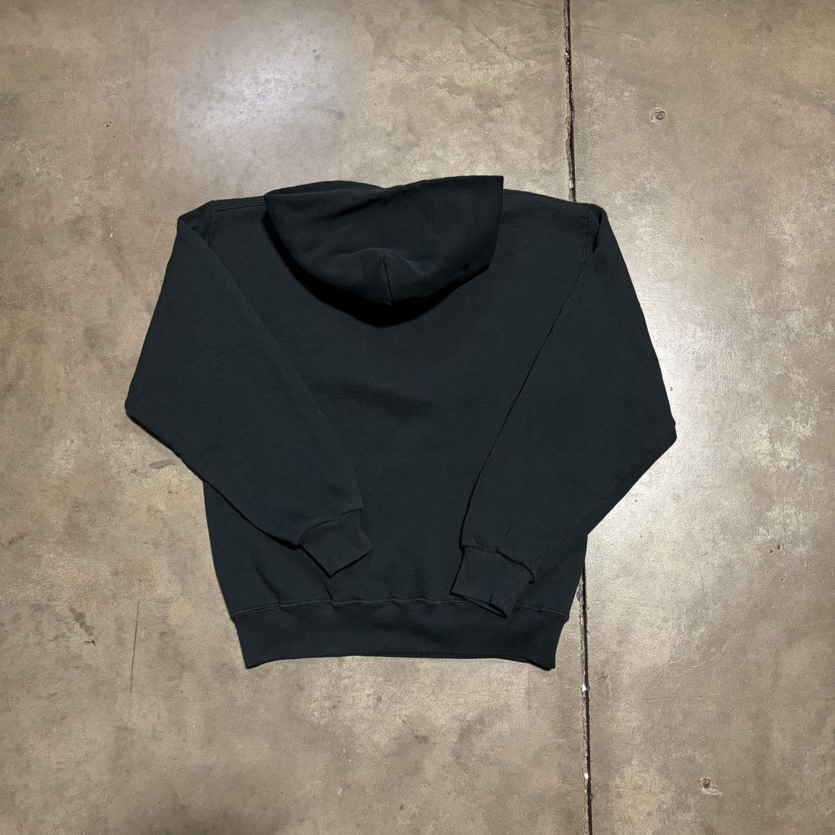 Russell Athletic Vintage Russell Athletic Hoodie Sweatshirt Faded Black Boxy Size US S / EU 44-46 / 1 - 6 Thumbnail