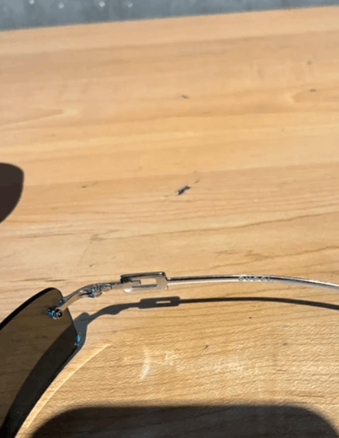 Gucci Gucci Sunglasses Mask Tom Ford Vintage Silver Size ONE SIZE - 3 Thumbnail