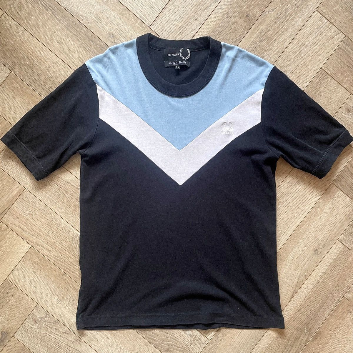 Fred Perry × Raf Simons Fred Perry x Raf Simons Short Sleeve Jumper/ T Shirt Size US L / EU 52-54 / 3 - 4 Thumbnail
