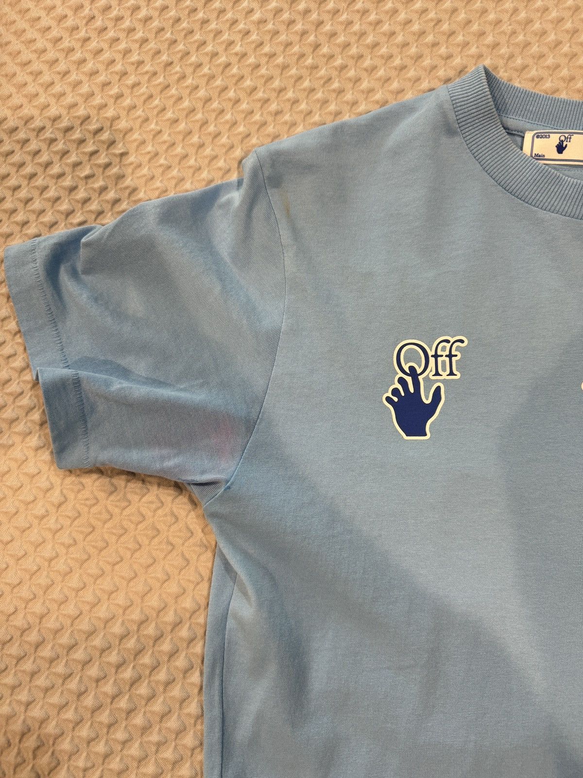 MLB × Off-White MLB X Off White Blue Jays Tee Size US S / EU 44-46 / 1 - 3 Thumbnail