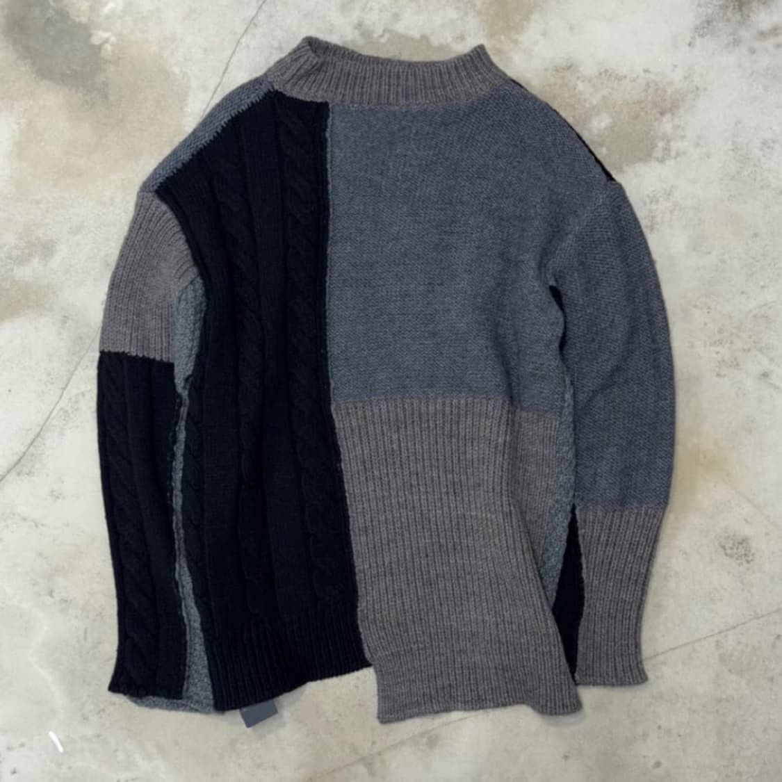 Isamu Katayama Backlash [M] Isamu Katayama Backlash Patchwork Knit Size US M / EU 48-50 / 2 - 1 Thumbnail
