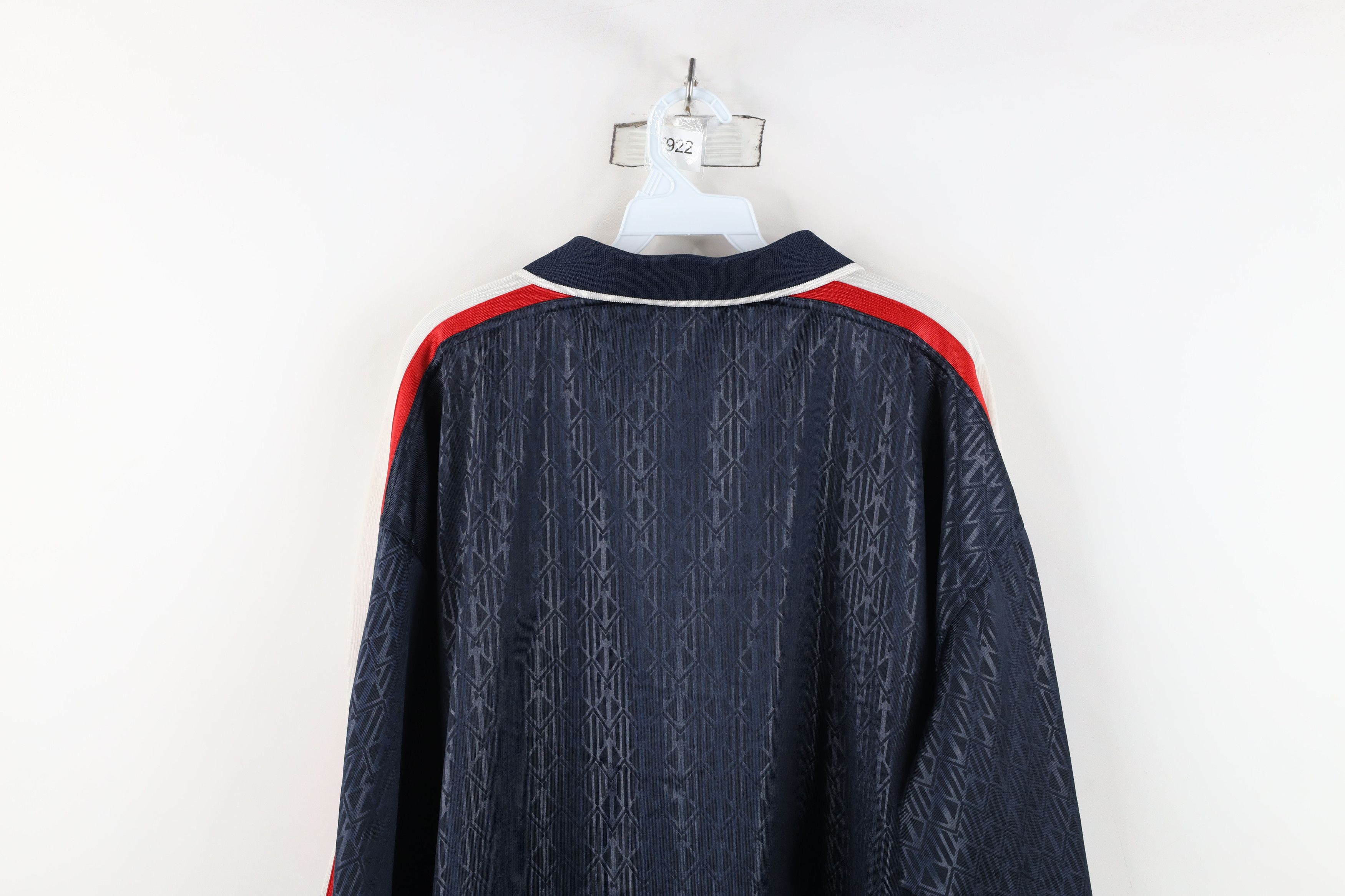 Fila Vintage 90s Fila Spell Half Zip Collared Tennis Polo Blue Size US XXL / EU 58 / 5 - 13 Thumbnail
