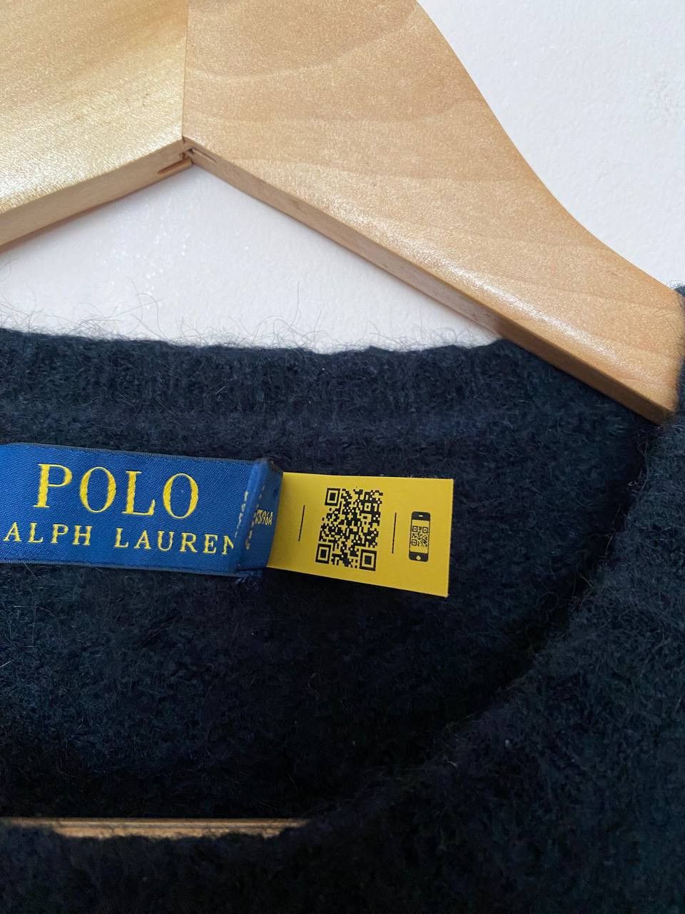 Polo Ralph Lauren Polo Ralph Lauren Sweater Black 100% Wool Crew Neck Mens M Size US M / EU 48-50 / 2 - 5 Thumbnail