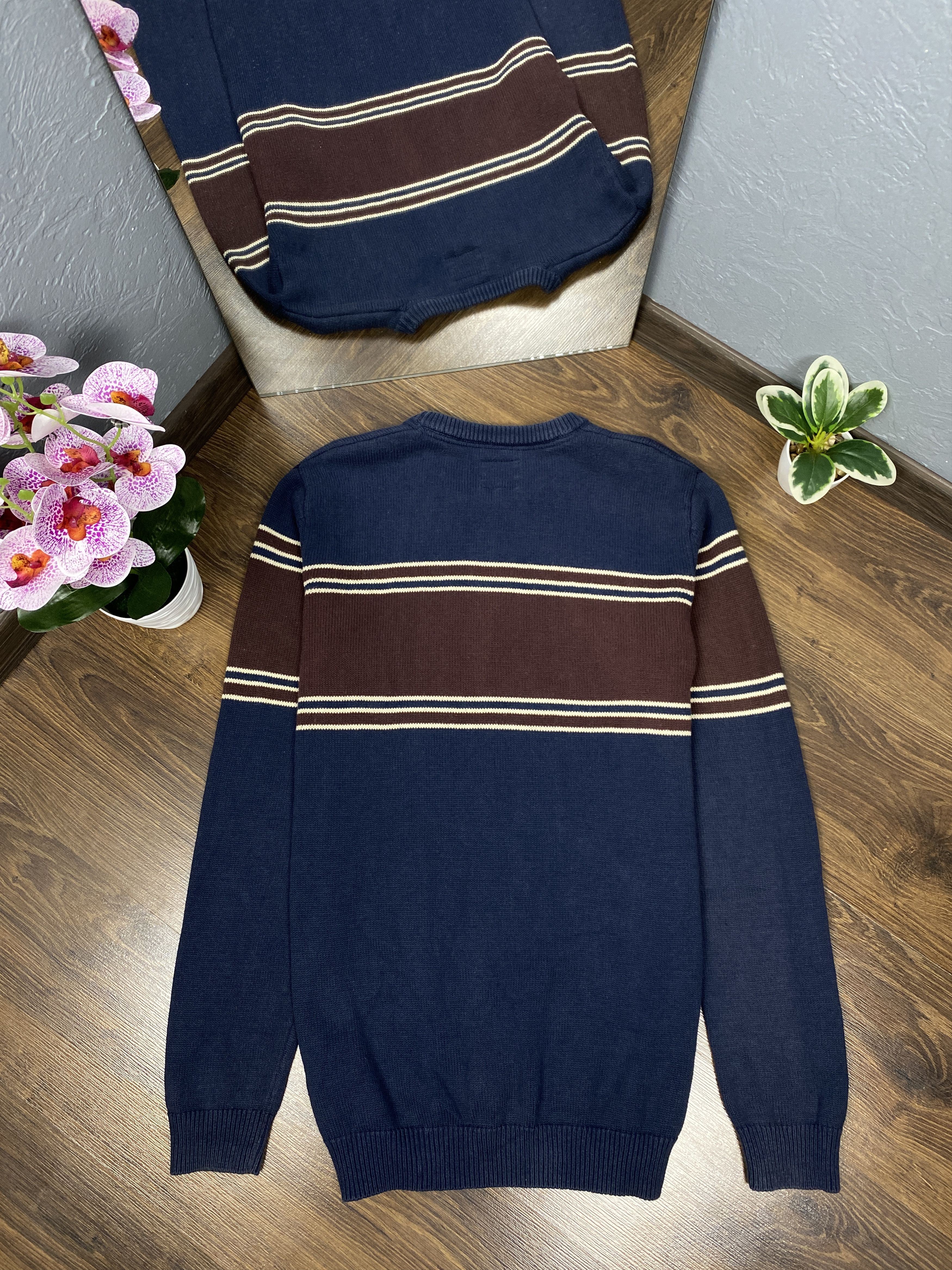 Vintage × Wrangler Wrangler vintage big logo knit sweater y2k Size US L / EU 52-54 / 3 - 5 Thumbnail