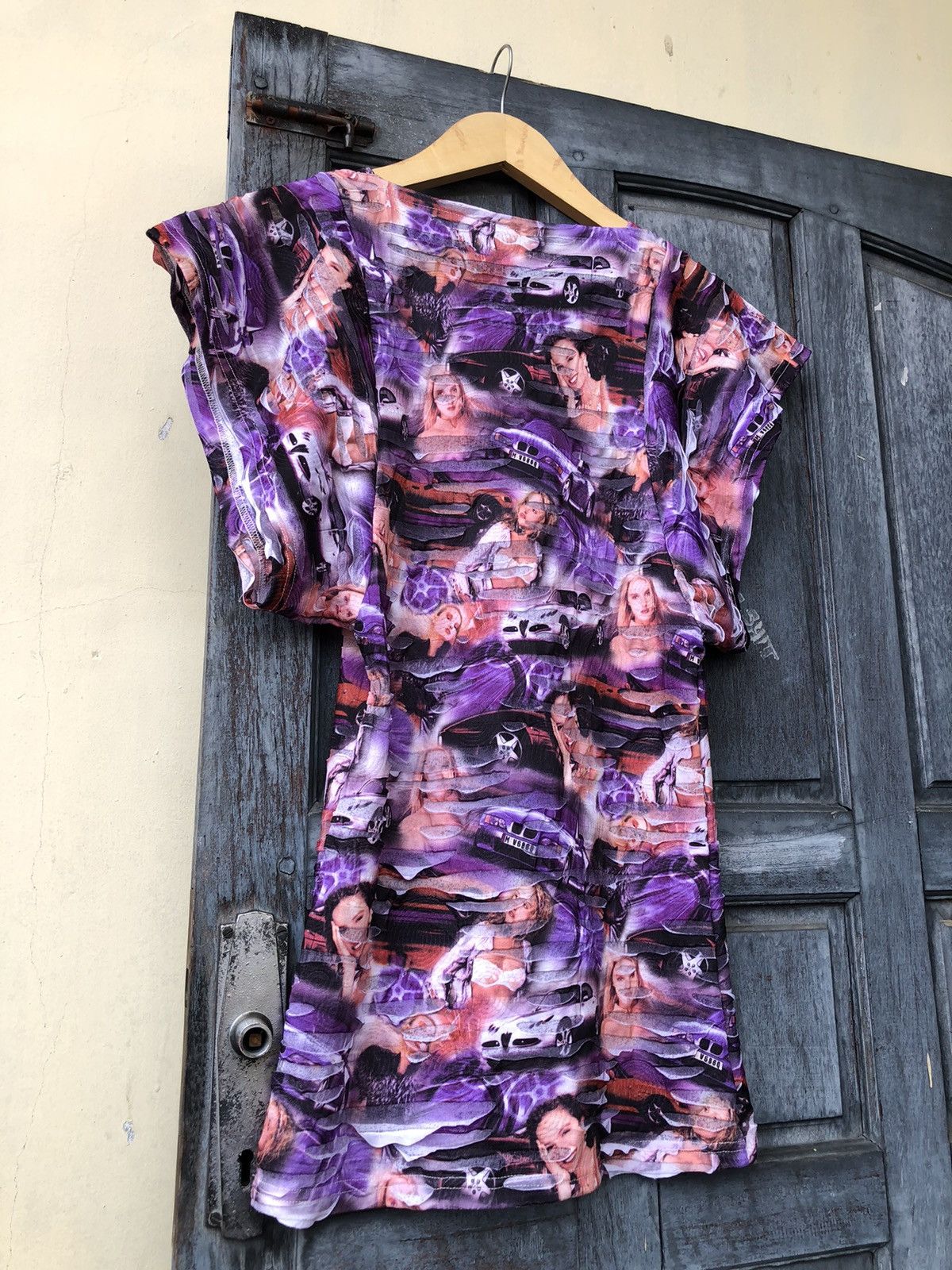 Japanese Brand Japanese Y2k Distressed Racing Moto All Over Graphic Style Size M / US 6-8 / IT 42-44 - 10 Thumbnail