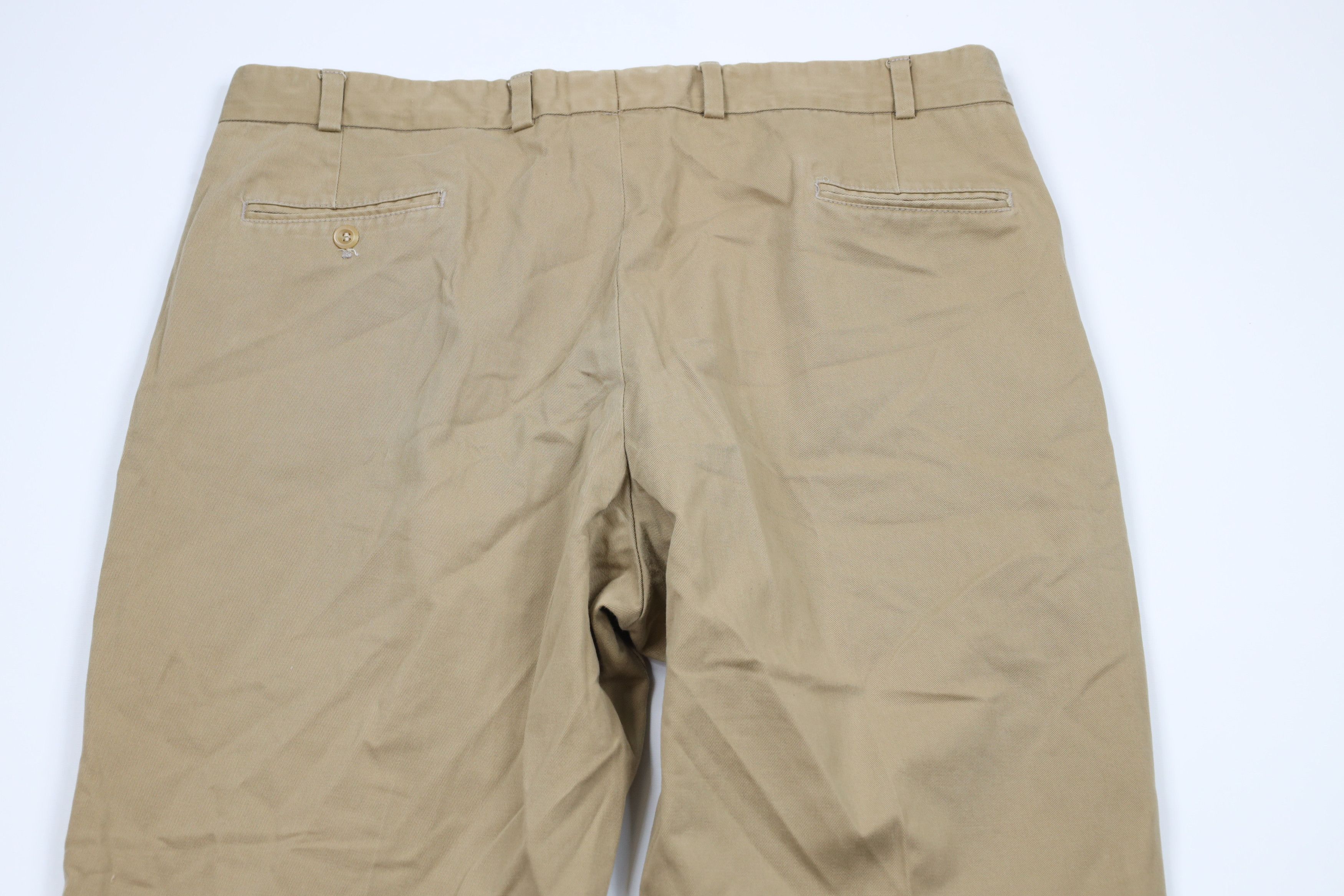 Bills Khakis × Vintage Vintage Bills Khakis Pleated Cotton Twill Pants Beige USA Size US 40 / EU 56 - 10 Thumbnail