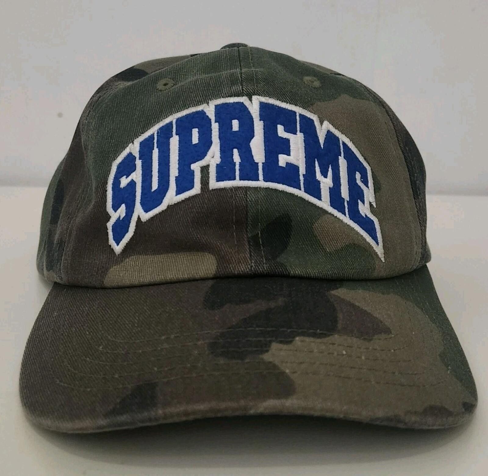 Supreme Supreme Woodland Camo Felt Arc 6-Panel Hat - NEW | Grailed