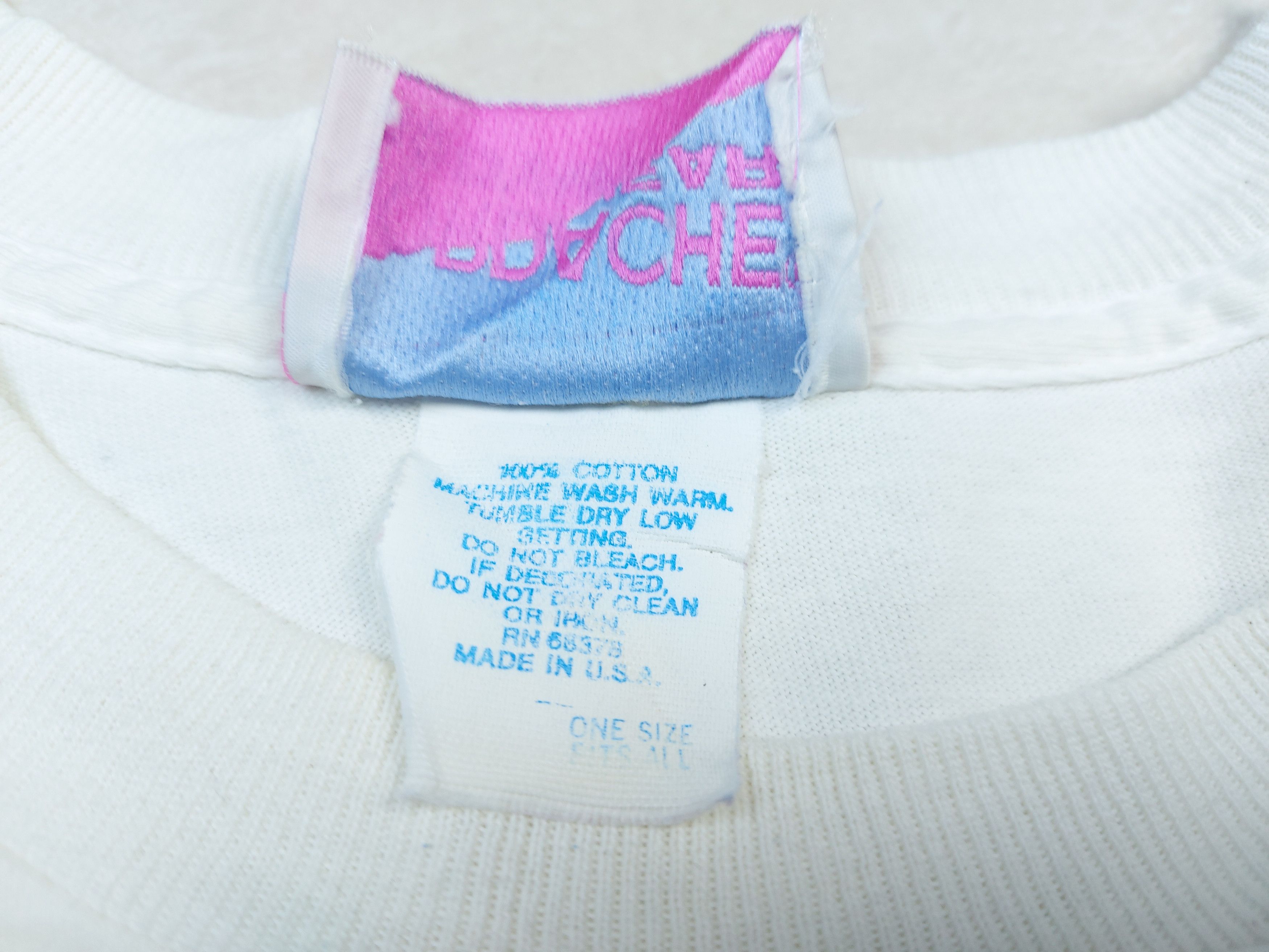 Vintage Vintage 80s Jordache Body Wear Flowers Single-Stitch TEE Size US XL / EU 56 / 4 - 7 Thumbnail