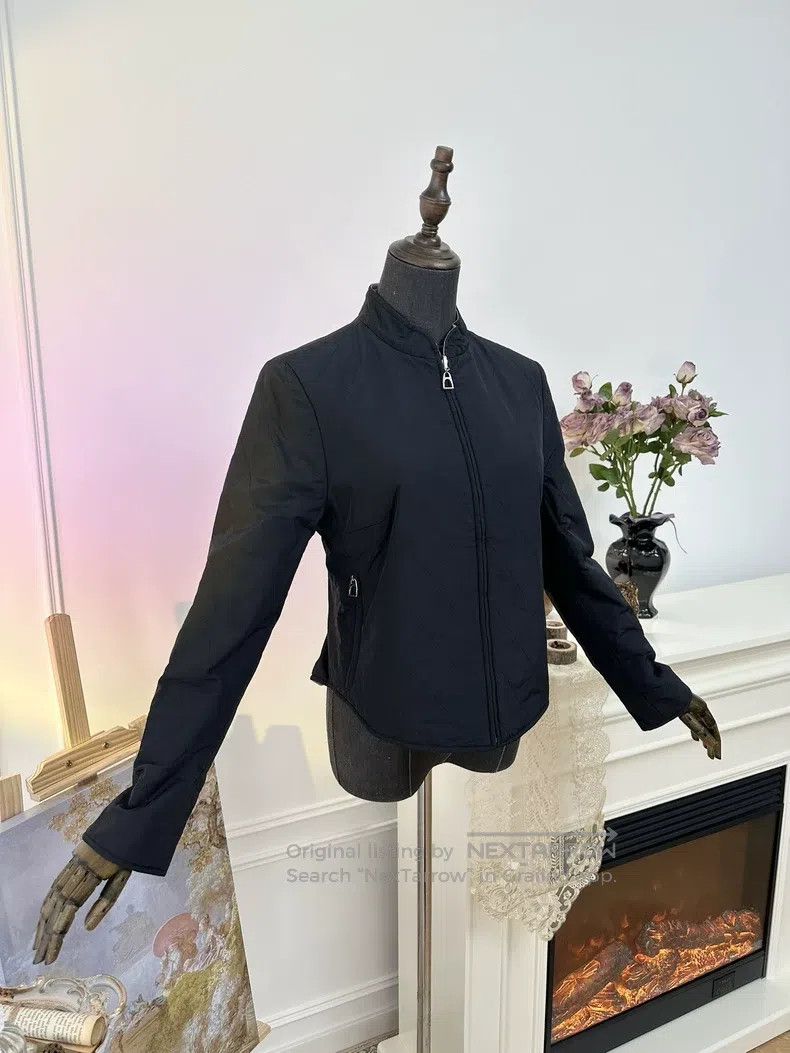 Hermes Hermes Two-Tone Simple Chevron Cotton Jacket, Two-Sided We Size M / US 6-8 / IT 42-44 - 6 Thumbnail