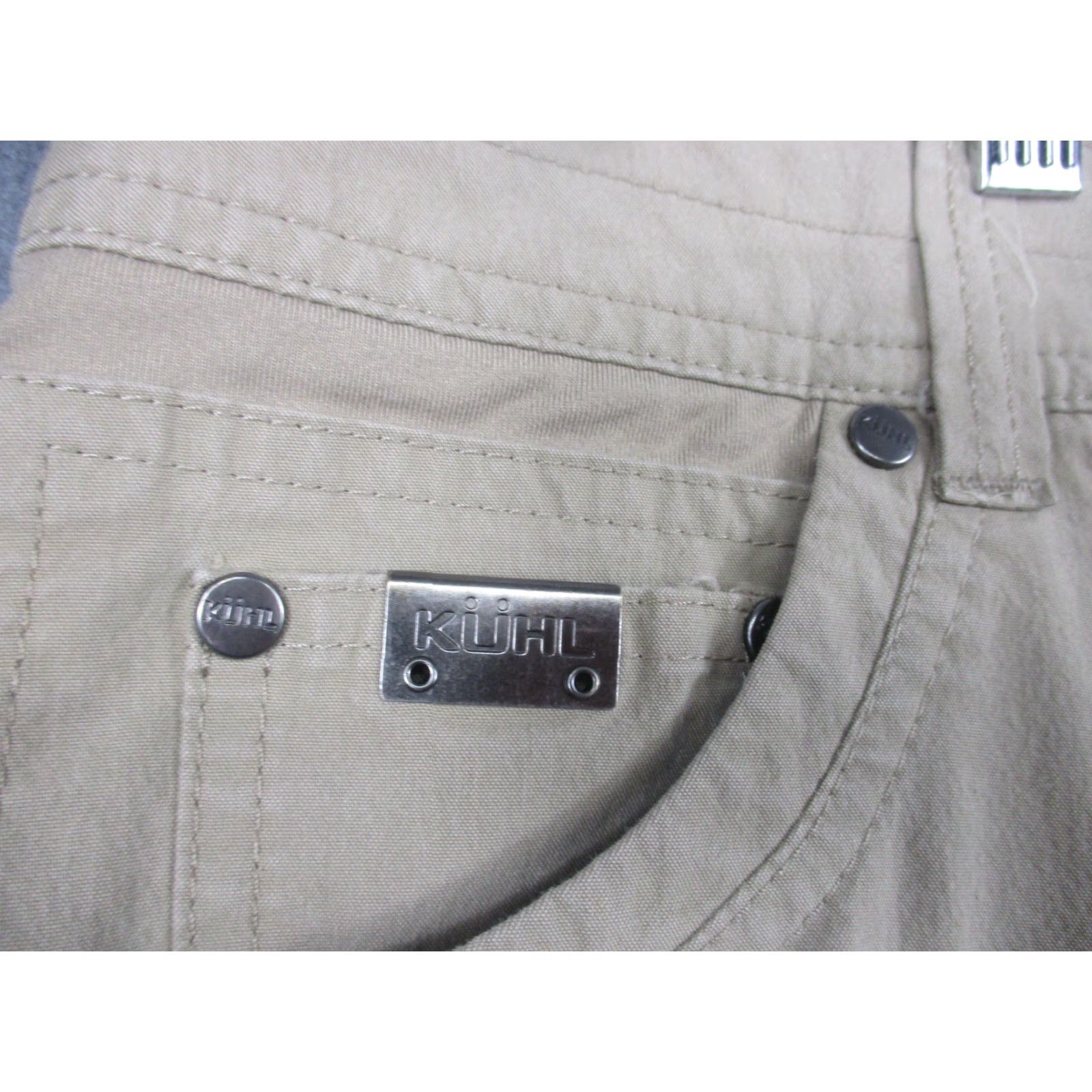 Vintage Kühl Radikl Pants Mens 40x30 Khaki Hiking Outdoor Stretch Nylon Blend Casual Shirt? Size US 40 / EU 56 - 3 Thumbnail