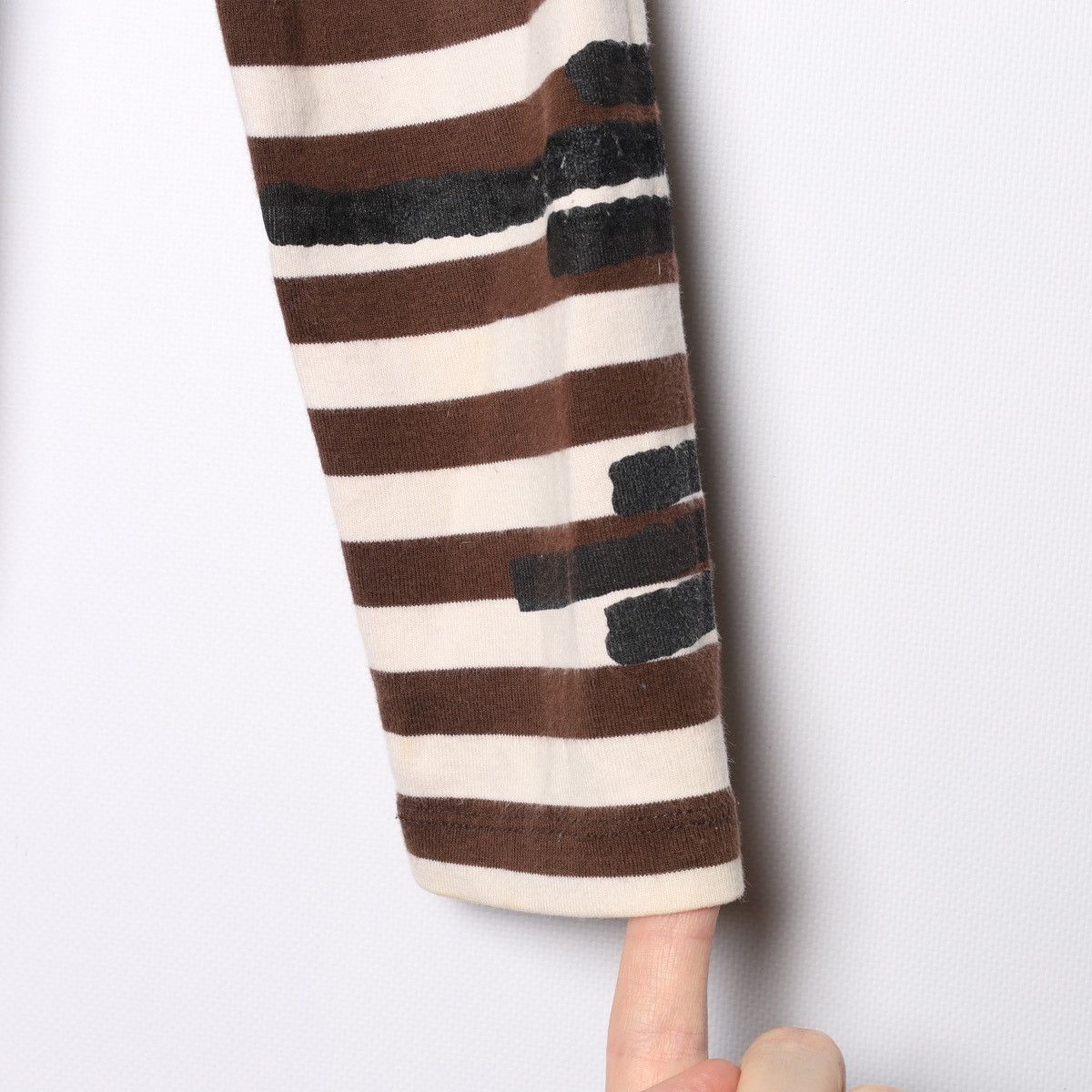 Jean Paul Gaultier Jean Paul Gaultier JPG Stripped Long Sleeve Sailor Top Tee Size S / US 4 / IT 40 - 23 Thumbnail
