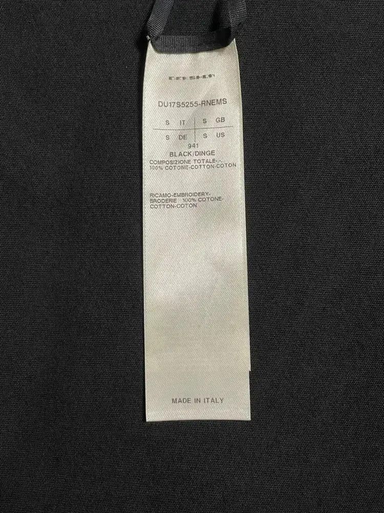 Rick Owens Rick Owens Drkshdw LOGO S/L Tee Size US S / EU 44-46 / 1 - 3 Thumbnail