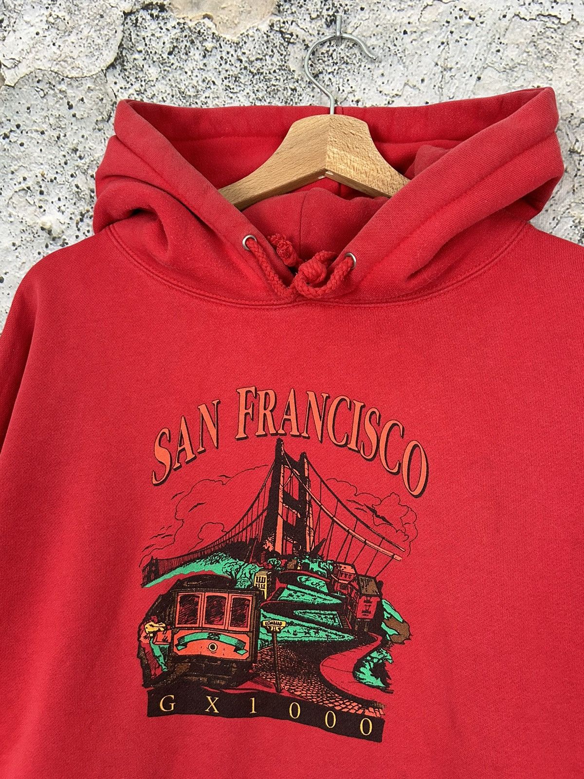 GX1000 GX1000 San Francisco Skateboarding Baggy Hoodie Streetwear Size US L / EU 52-54 / 3 - 3 Thumbnail