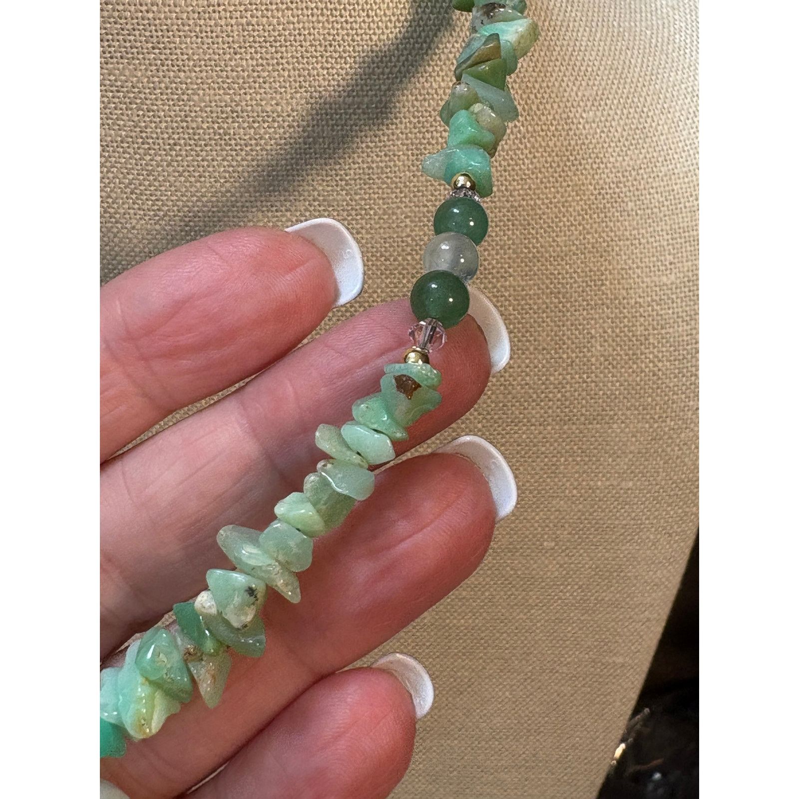 Other Vintage Jadeite Pendant Necklace 54g 1.25in Stone Size ONE SIZE - 5 Thumbnail