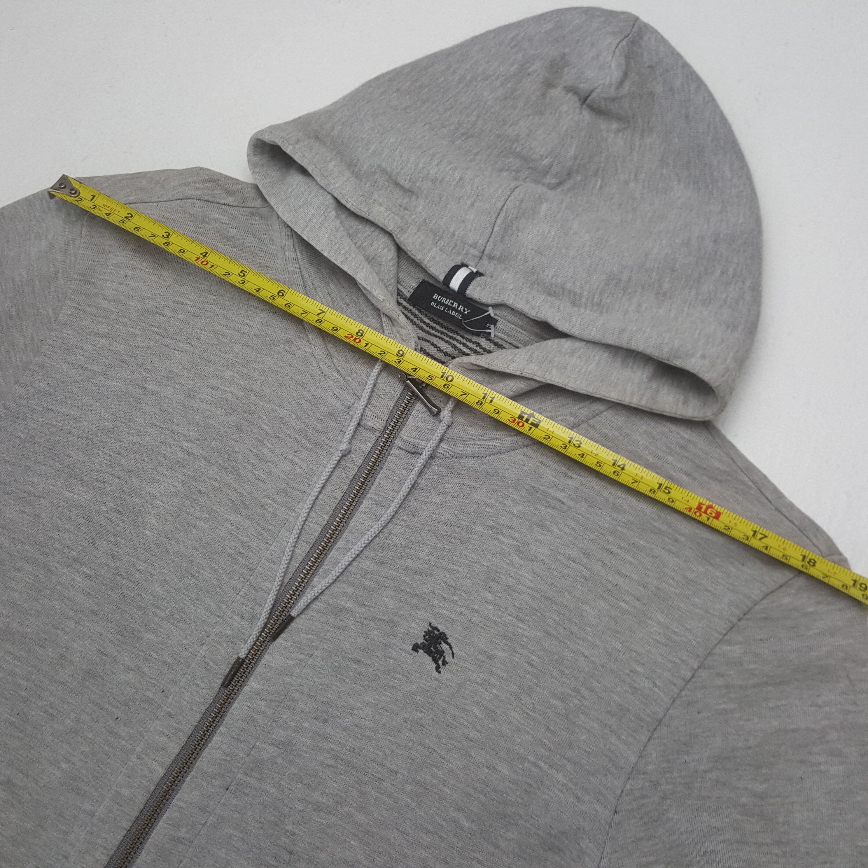Burberry Burberry Black Label Custom Logo Zipper Jacket Hoodie Size US S / EU 44-46 / 1 - 6 Thumbnail