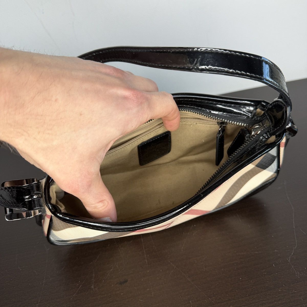 Burberry Vintage Burberry noba check shoulder bag Size ONE SIZE - 9 Thumbnail