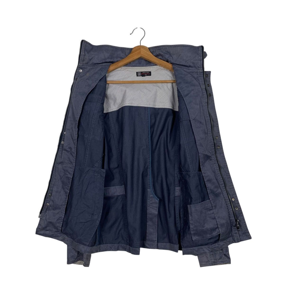 Michel Klein Michel Klein Hooded Multipocket Jacket Size US M / EU 48-50 / 2 - 12 Thumbnail