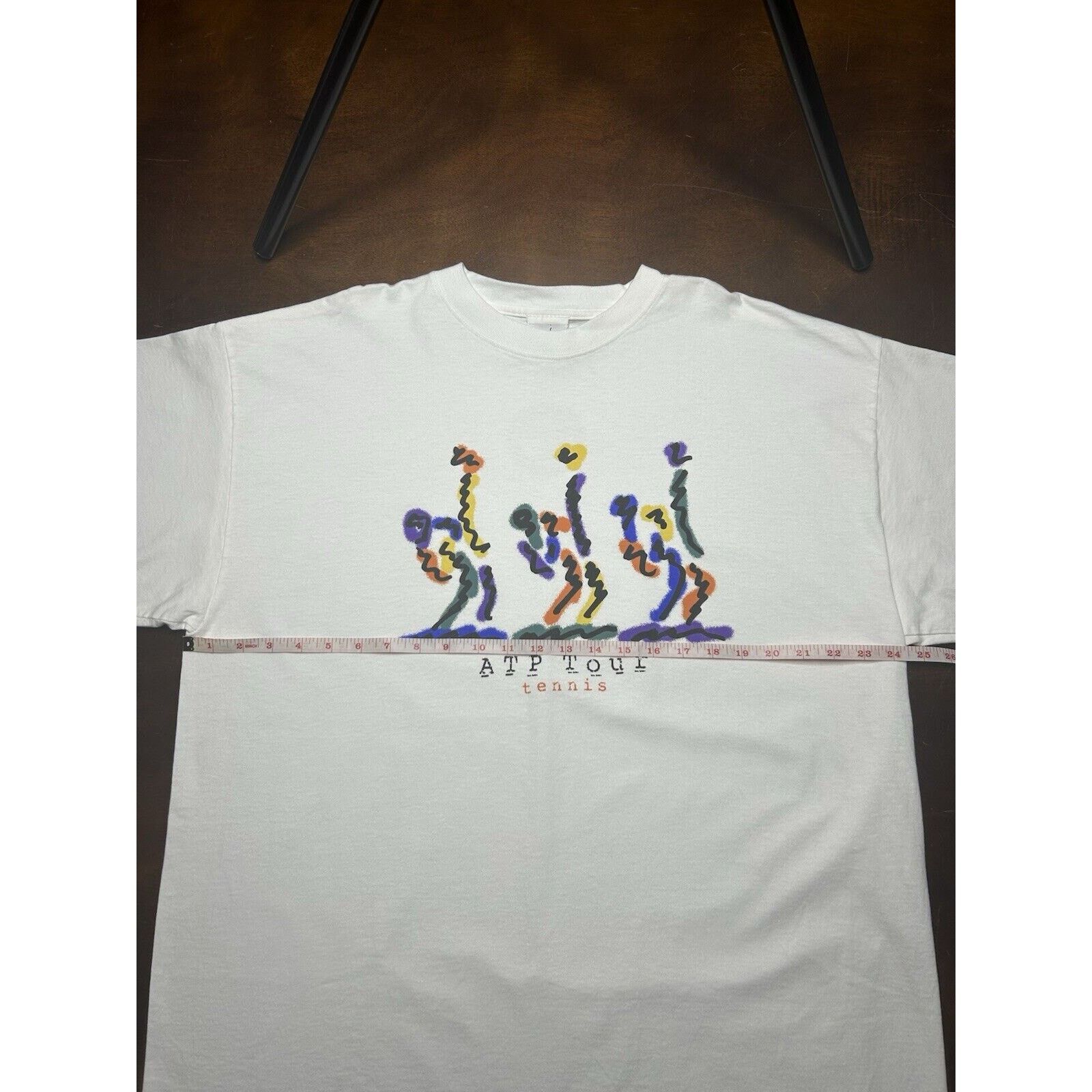Other Vintage 90s Official Tennis ATP Tour Short Sleeve Shirt Rare Size US XXL / EU 58 / 5 - 5 Thumbnail