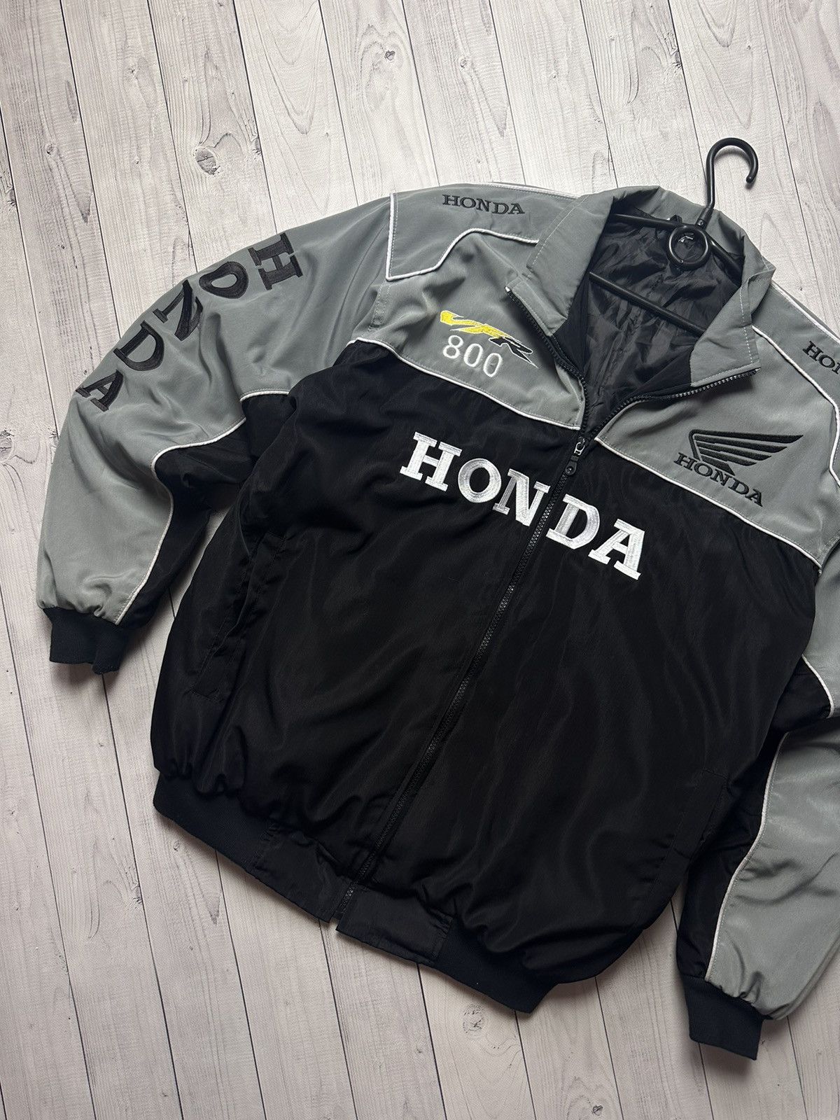 Honda × Vintage Vintage Honda racing bomber jacket size XL big logo Size US XL / EU 56 / 4 - 2 Thumbnail