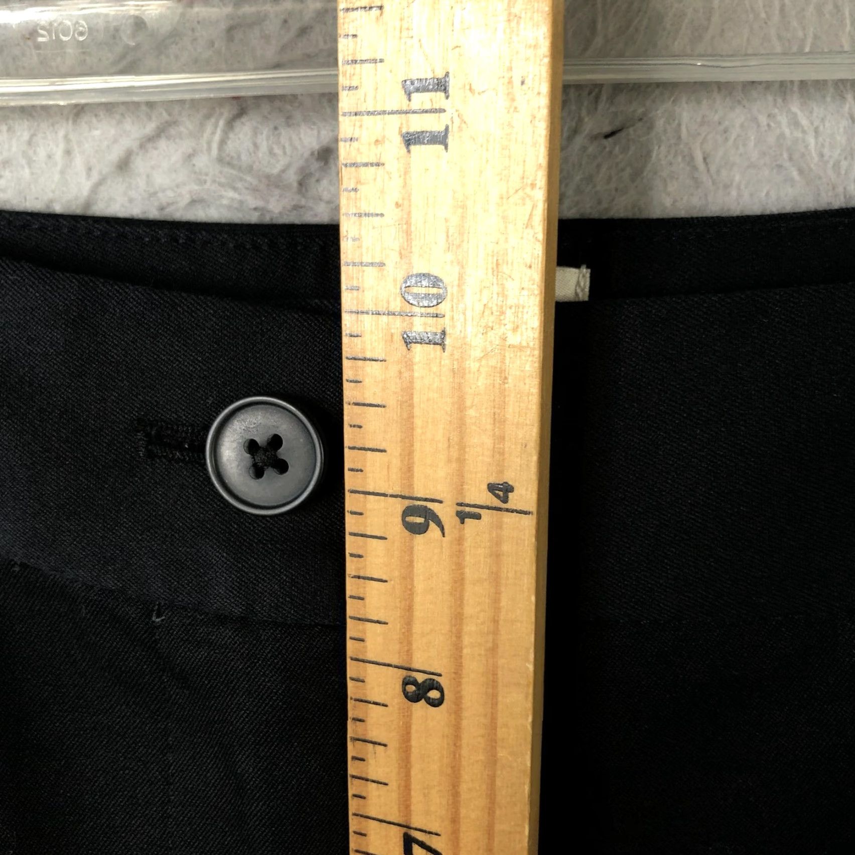 Talbots Talbots Womens Pants 8P Black Curvy Petite Stretch Twill Tapered Work Old Money Size 30" / US 8 / IT 44 - 6 Thumbnail