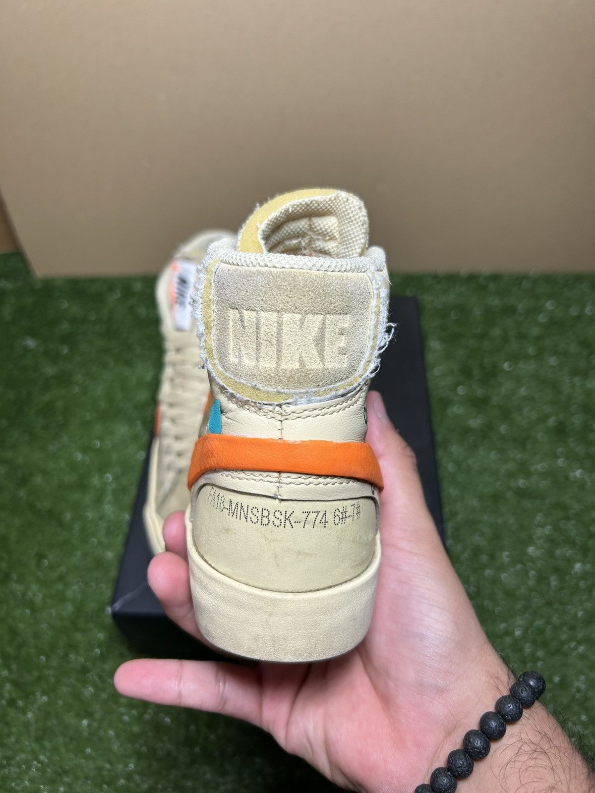 Nike × Off-White Nike blazer offwhite hallows eve Size US 6 / EU 39 - 3 Thumbnail