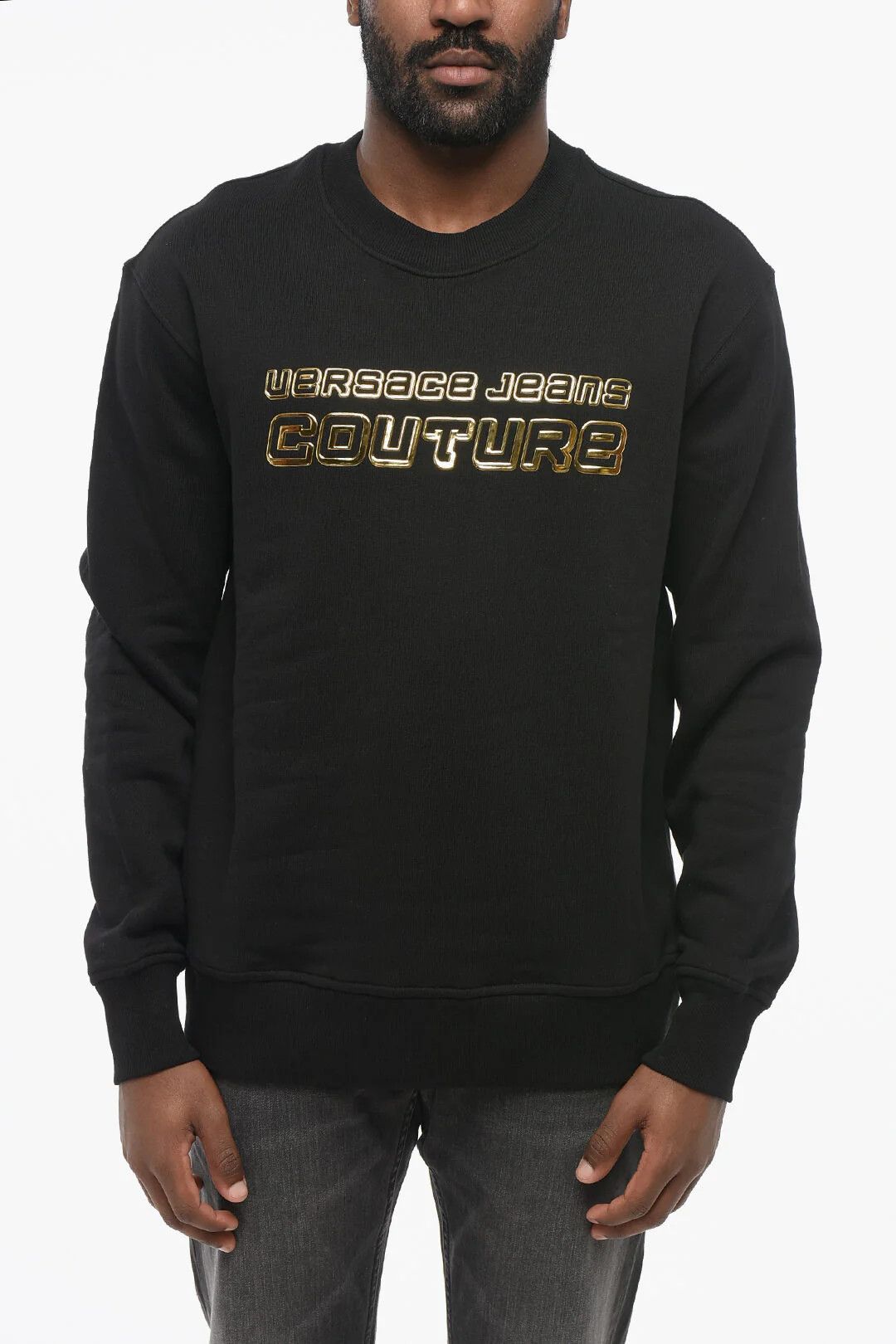 Versace og1mm0426 Crewneck Sweatshirt in Black Size US L / EU 52-54 / 3 - 1 Thumbnail