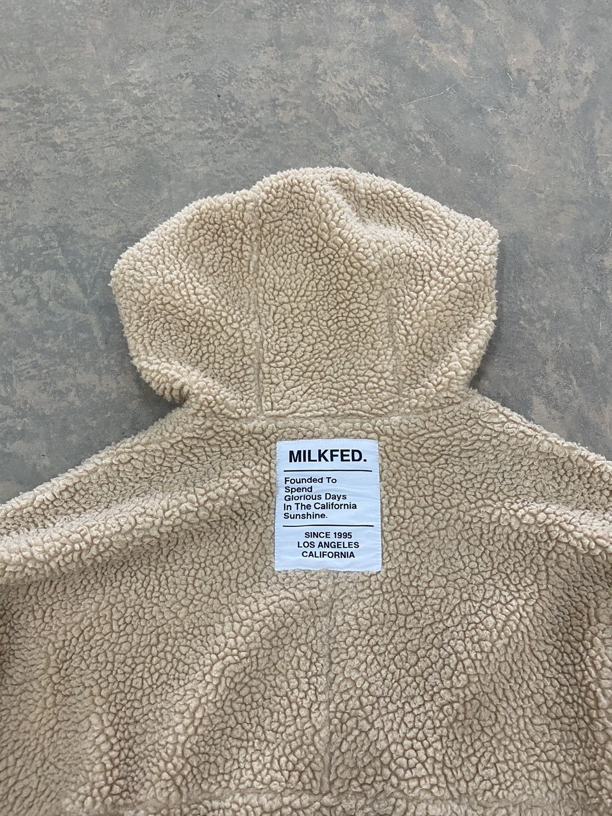 Japanese Brand × Other MILKFED JAPAN STREETWEAR FLEECE ZIPPER HOODIE SPELLOUT Size US S / EU 44-46 / 1 - 6 Thumbnail