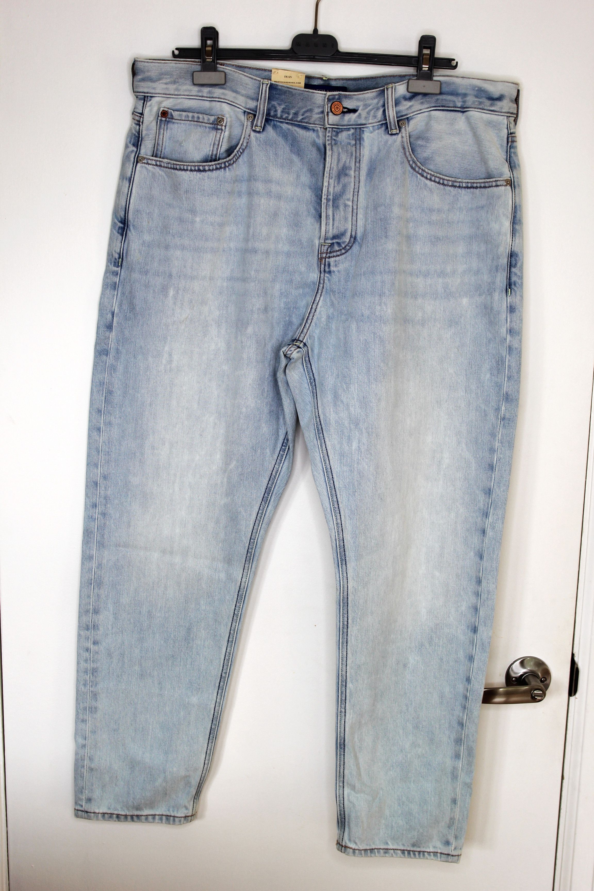 Scotch & Soda BNWT SS25 SCOTCH & SODA DEAN BLEACHED DENIM JEANS 36 Size US 36 / EU 52 - 2 Thumbnail