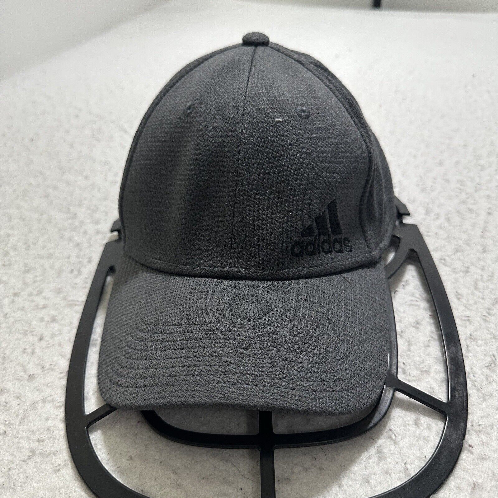 Adidas Adidas Gray Athletic Baseball Cap Embroidered Logo Hat Size ONE SIZE - 2 Thumbnail