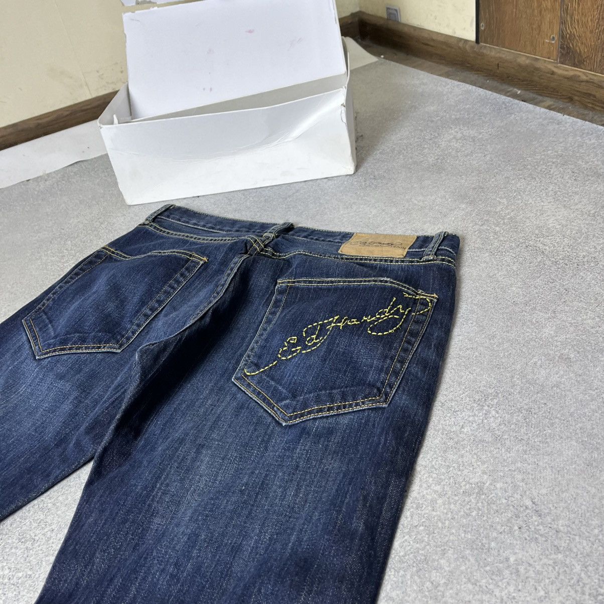 Ed Hardy Vintage Ed Hardy Jeans Baggy Japanese Y2K Size US 34 / EU 50 - 4 Thumbnail