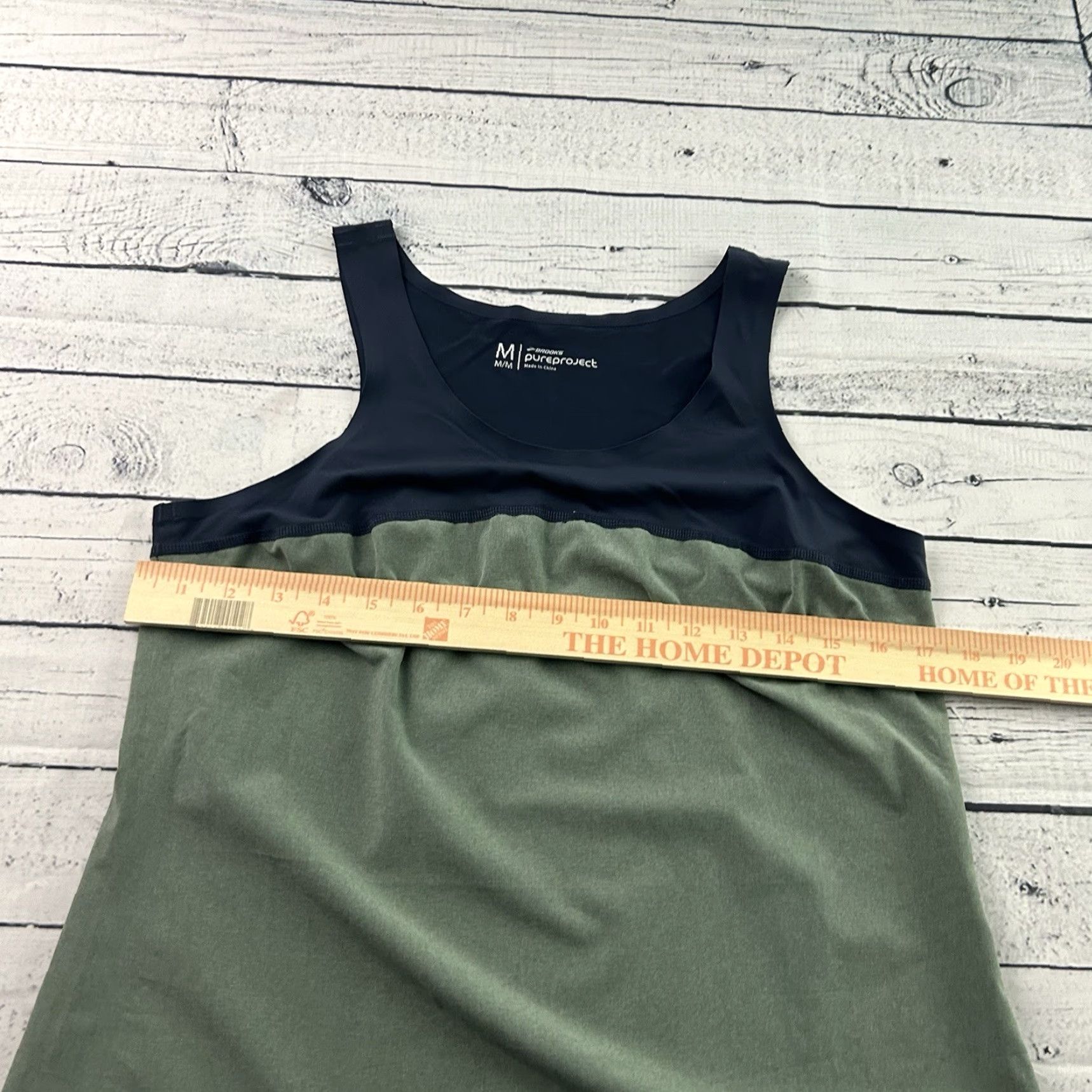 Brooks Brooks Pure Project Sleeveless Running Tank Shirt Women's Medium Blue Gray Shirt Tank Brooks Running & Jogging Activewear Summer 2024 Womens Size M / US 6-8 / IT 42-44 - 5 Thumbnail