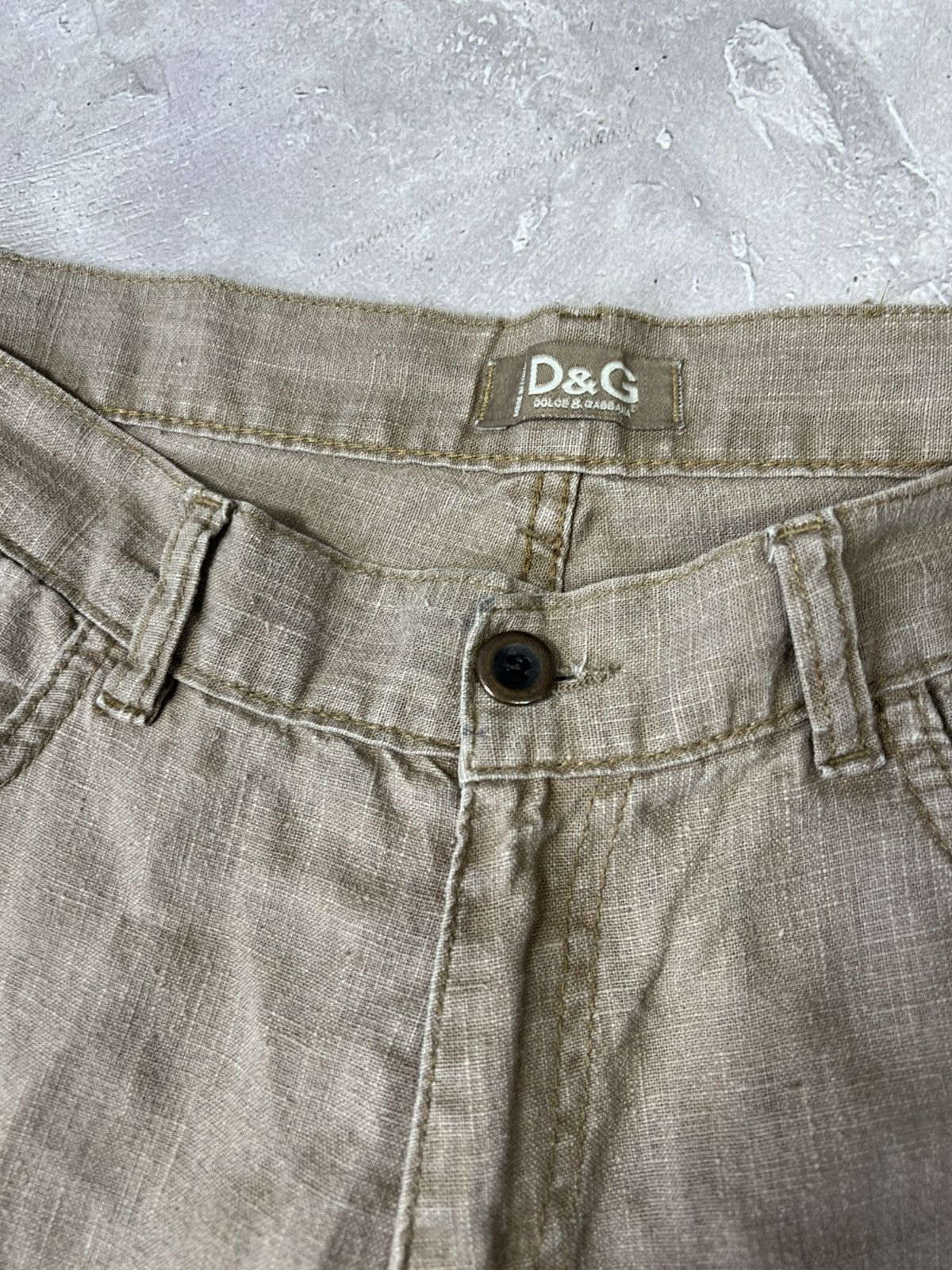 Vintage Vintage Dolce Gabbana Loon Baggy Oldmoney Pants Size US 34 / EU 50 - 5 Thumbnail