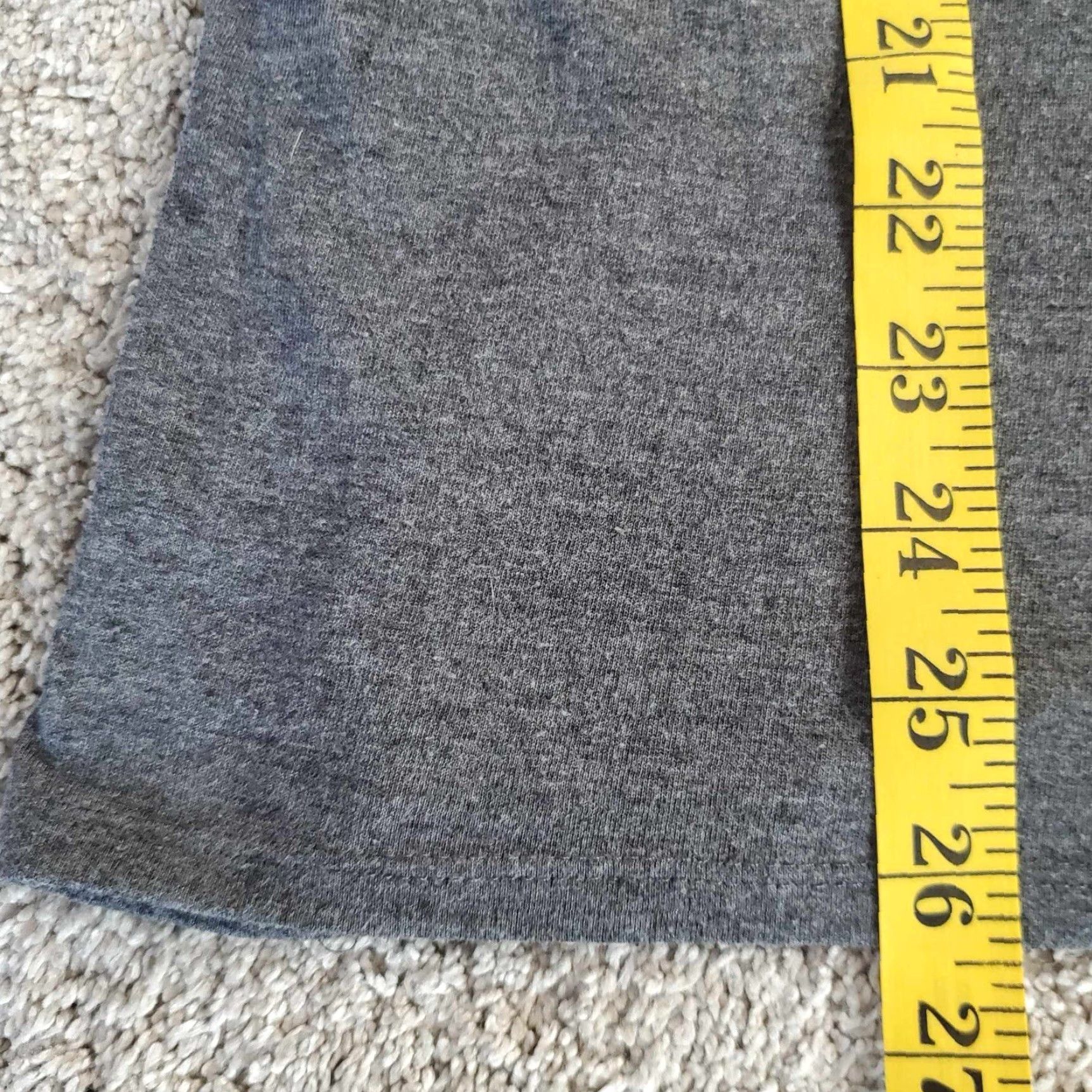Vintage Jerry Leigh Women’s T Shirt “TACOS POR FAVOR” Gray XL/XG Short Sleeve (16/18) Regular Women T-Shirt Size XL / US 12-14 / IT 48-50 - 6 Thumbnail