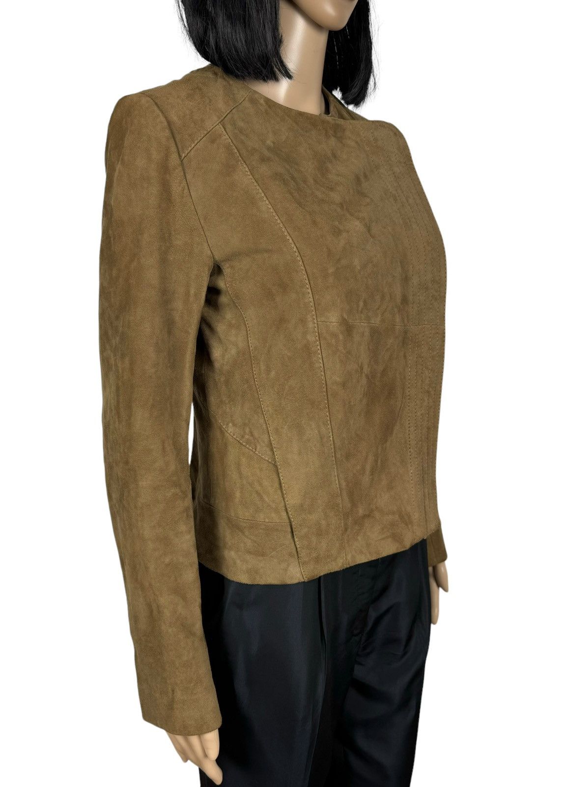Maje Maje Genuine Goat Suede Leather Jacket size 38 Size S / US 4 / IT 40 - 5 Thumbnail