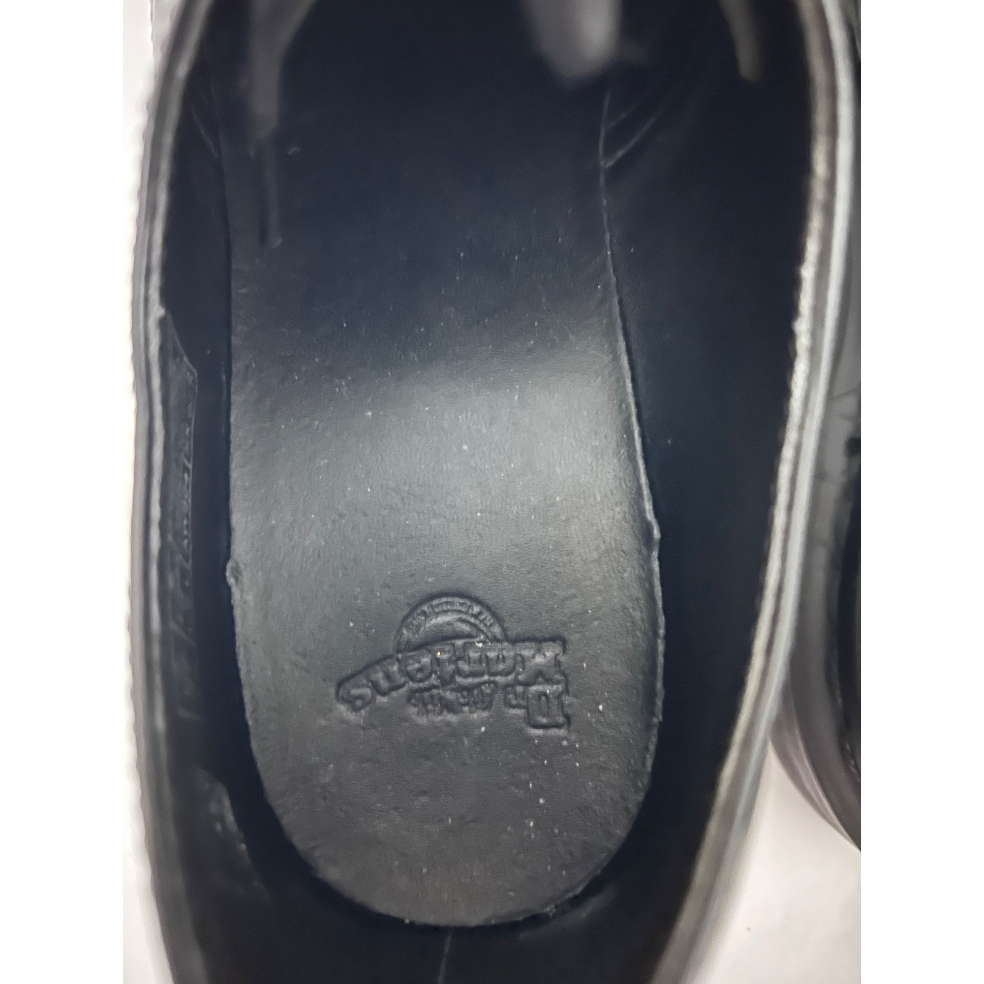 Dr. Martens Dr. Martens Mens Mono Black Nappa Leather Mens US 8 Oxford S Size US 8 / EU 41 - 6 Thumbnail