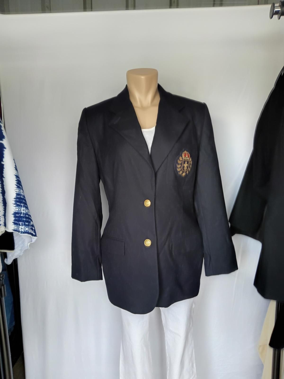 Designer Embassy Row Pure Wool Blazer size 8 Size M / US 6-8 / IT 42-44 - 1 Thumbnail