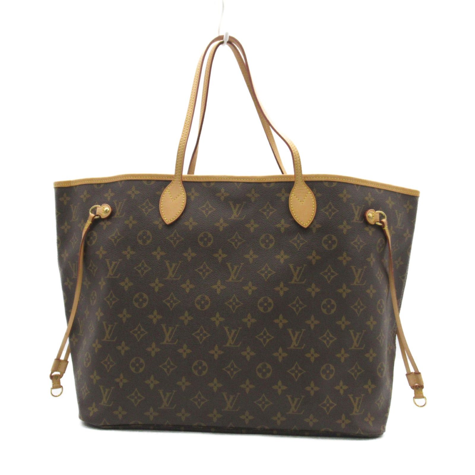 Louis Vuitton Louis Vuitton Neverfull Gm Handbag Tote Bag Coated Canvas Monogram Brown Beige Size ONE SIZE - 1 Thumbnail