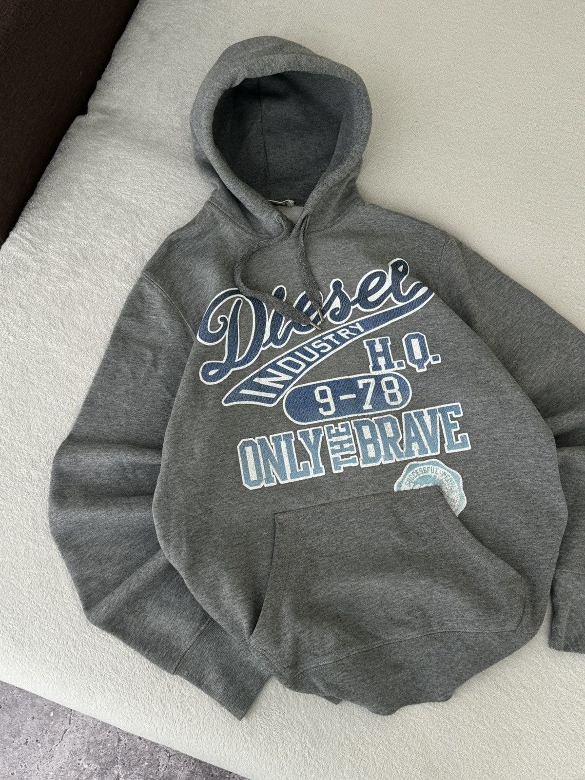 Diesel Vintage Diesel Industry Y2K basic oversized hoodie Size US M / EU 48-50 / 2 - 3 Thumbnail