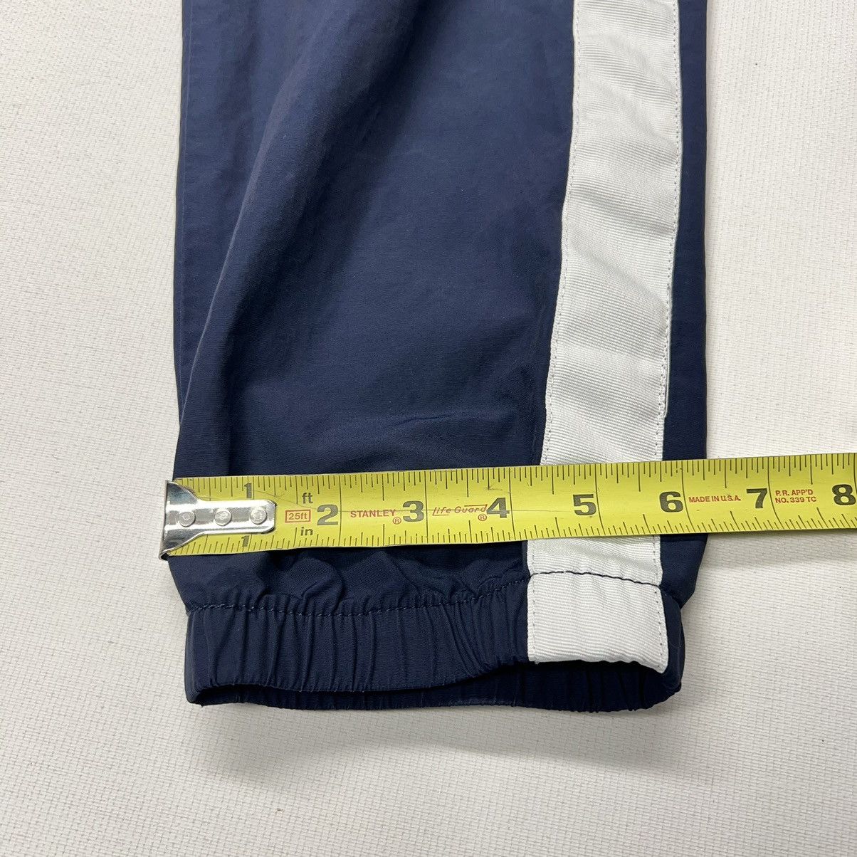 Pacsun Pacsun Pants Blue Jogger Nylon Side Stripe Drawstring Active Size US 30 / EU 46 - 18 Thumbnail