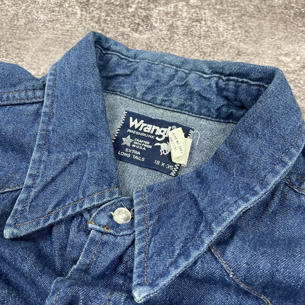 Wrangler Vintage Wrangler Preshrunk Crafted With Pride in USA Shirt Size US XL / EU 56 / 4 - 8 Thumbnail