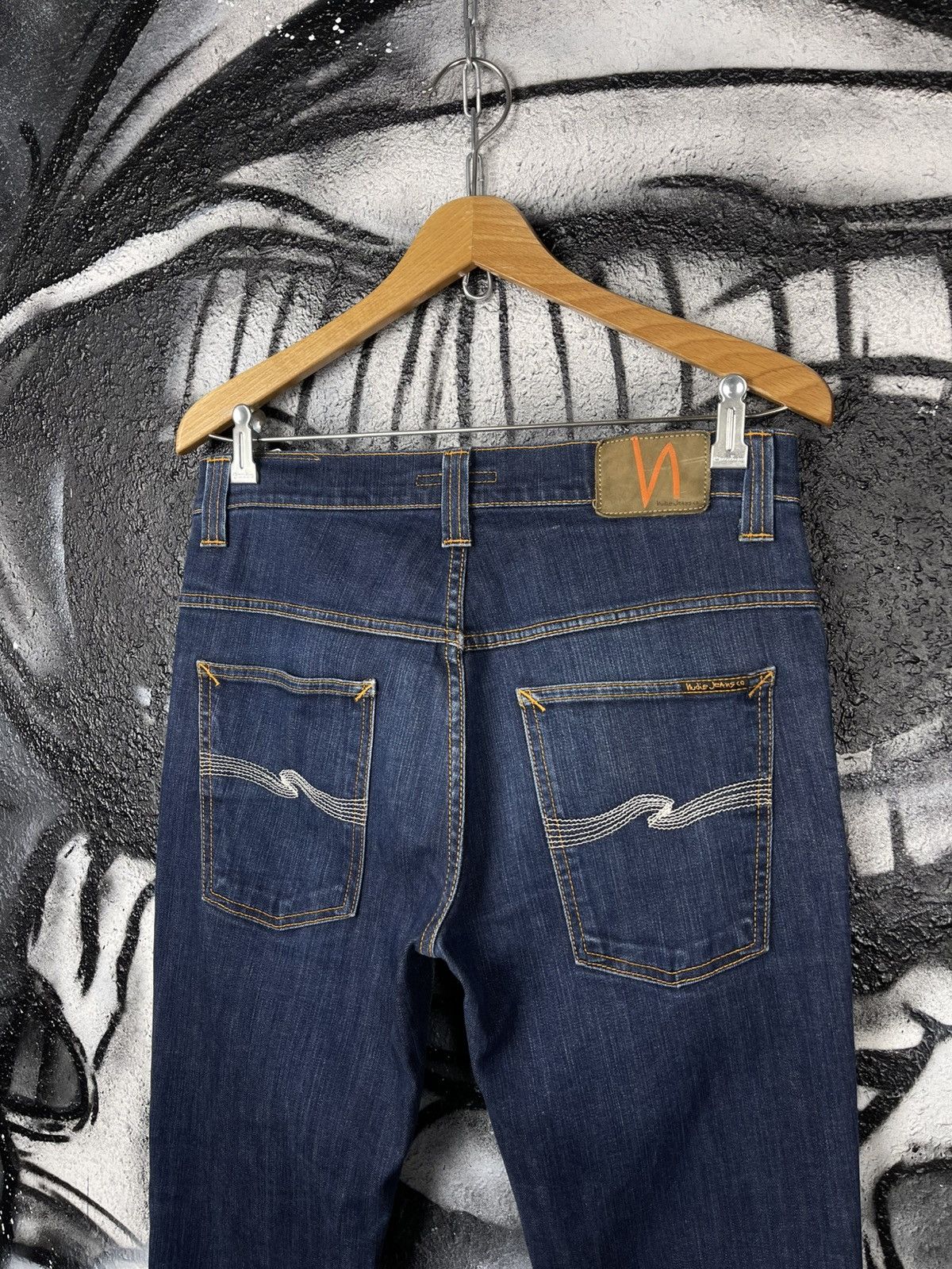 Nudie Jeans Nudie Jeans Co. Thin Finn Organic Denim Jeans Men’s Size 34 Size US 34 / EU 50 - 3 Thumbnail