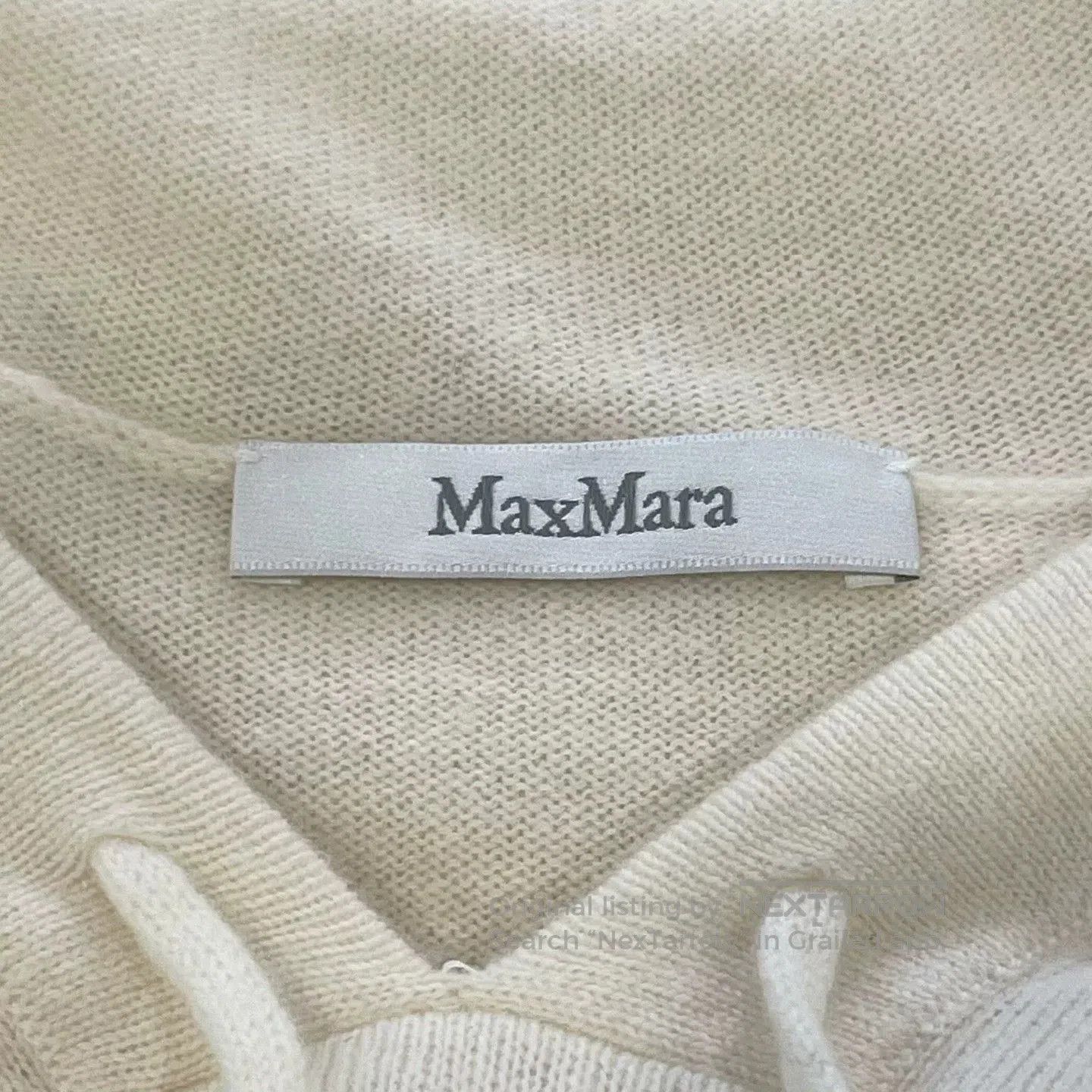 Max Mara MaxMara Beige Hooded Sweater. Size M / US 6-8 / IT 42-44 - 3 Thumbnail