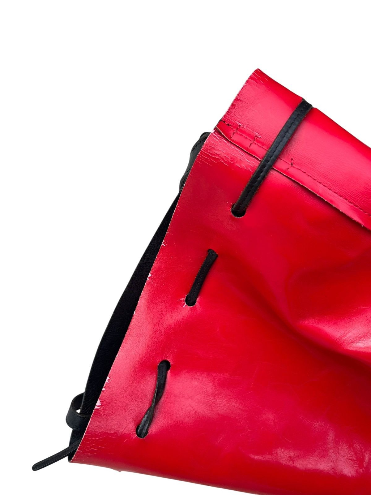 Mansur Gavriel Distressed Patina Black Leather Mansur Gavriel Sling Bag Size ONE SIZE - 22 Thumbnail