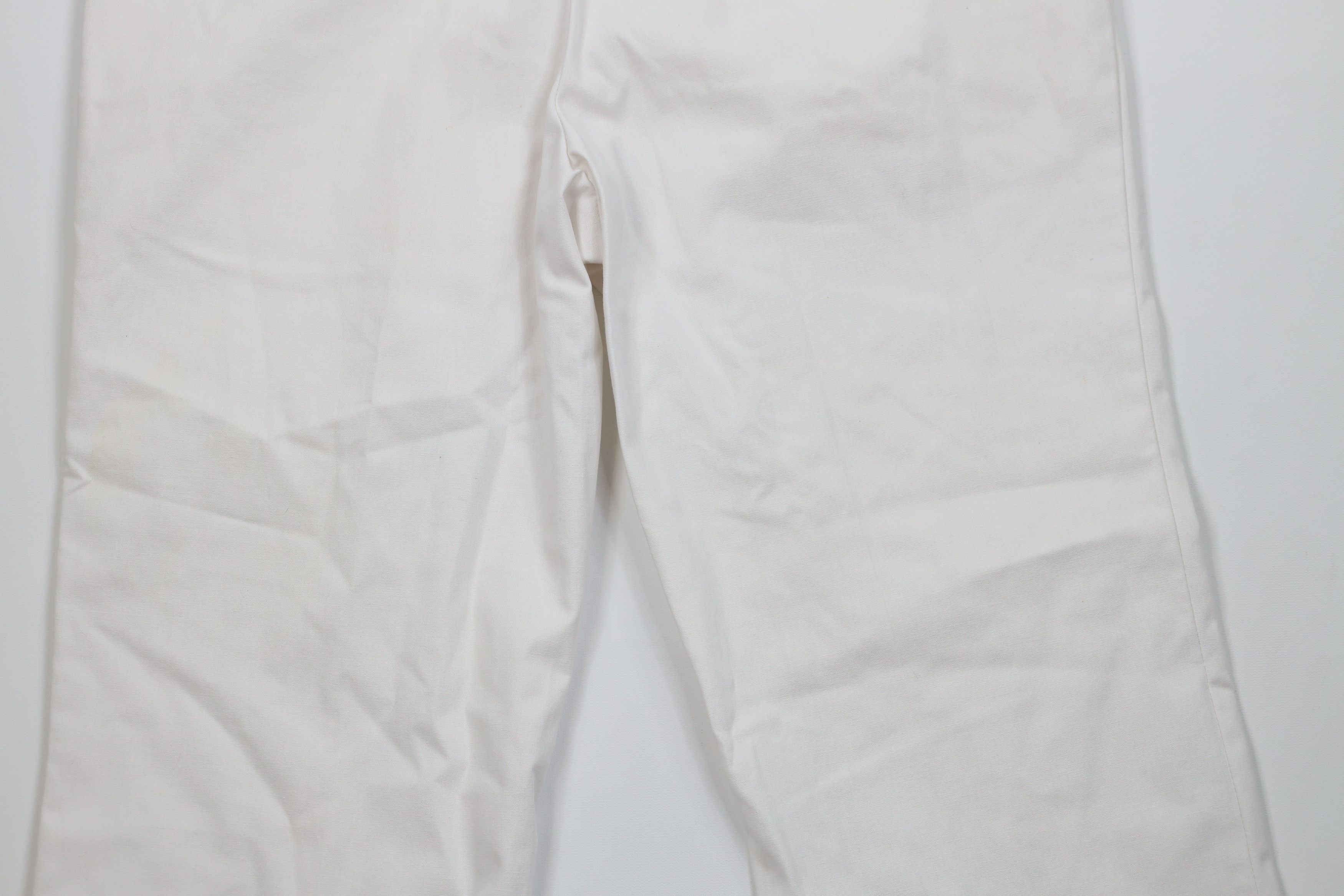 Vintage Vintage 90s Streetwear Wide Leg Chino Pants Trousers White Size US 38 / EU 54 - 13 Thumbnail