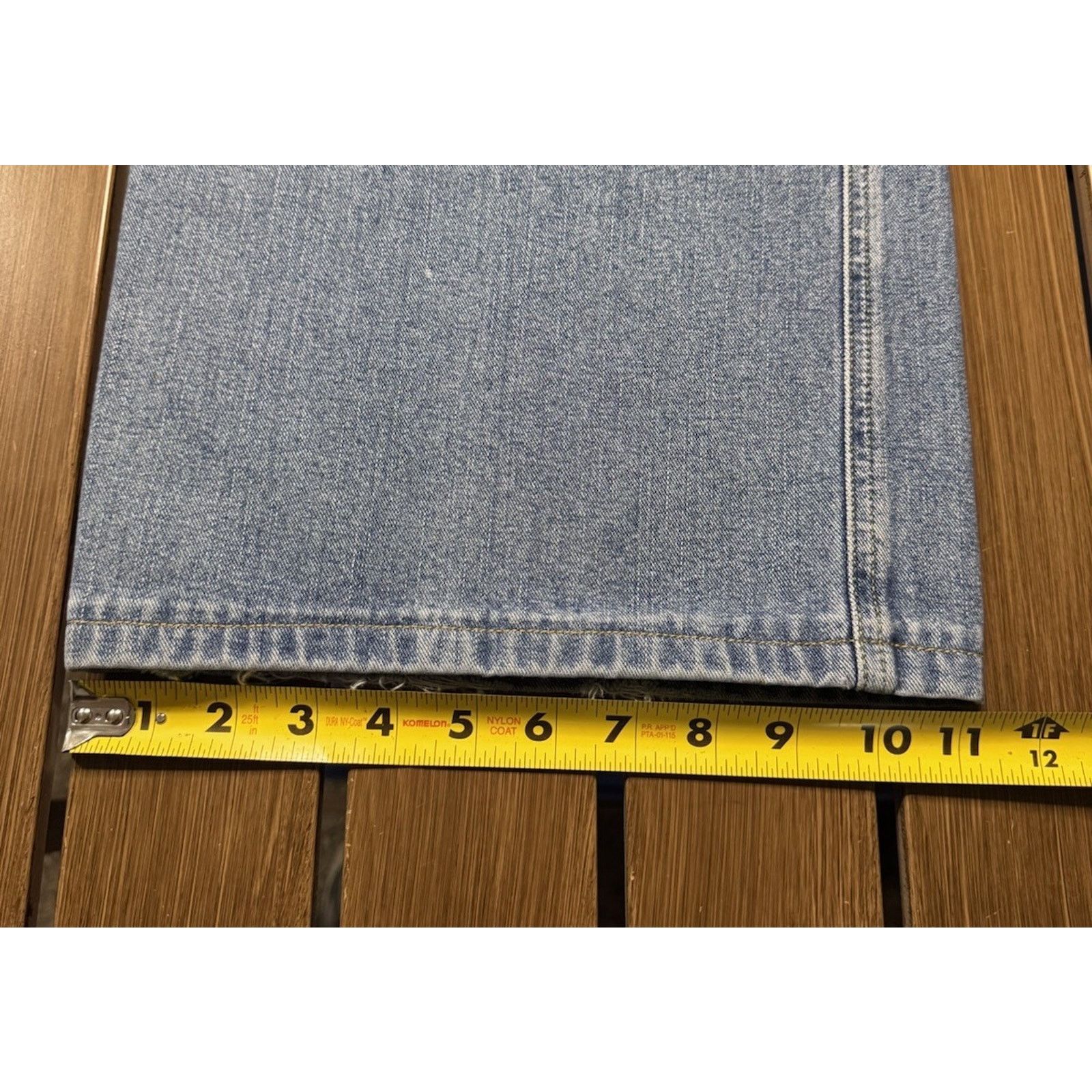 Todd Oldham Y2k BAGGY Fit Jeans Mens Todd Oldham 35x28 Wide Leg Type Size US 35 - 4 Thumbnail