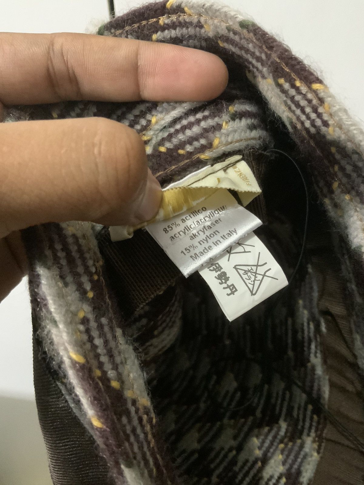 Japanese Brand Grevi Italian Designer Bucket Hat Size ONE SIZE - 11 Thumbnail